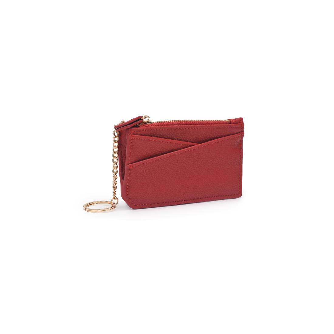 Urban Expressions Adriana card holder with multiple card slots and sleek leather design, perfect for compact wallet needs.