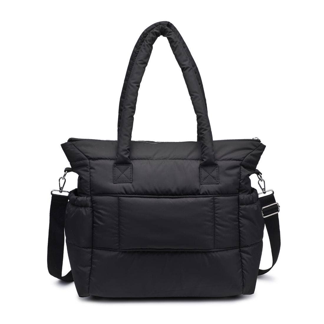 Urban Expressions Jetsetter Multi Compartment Travel Tote in stylish design with multiple pockets for organized travel.