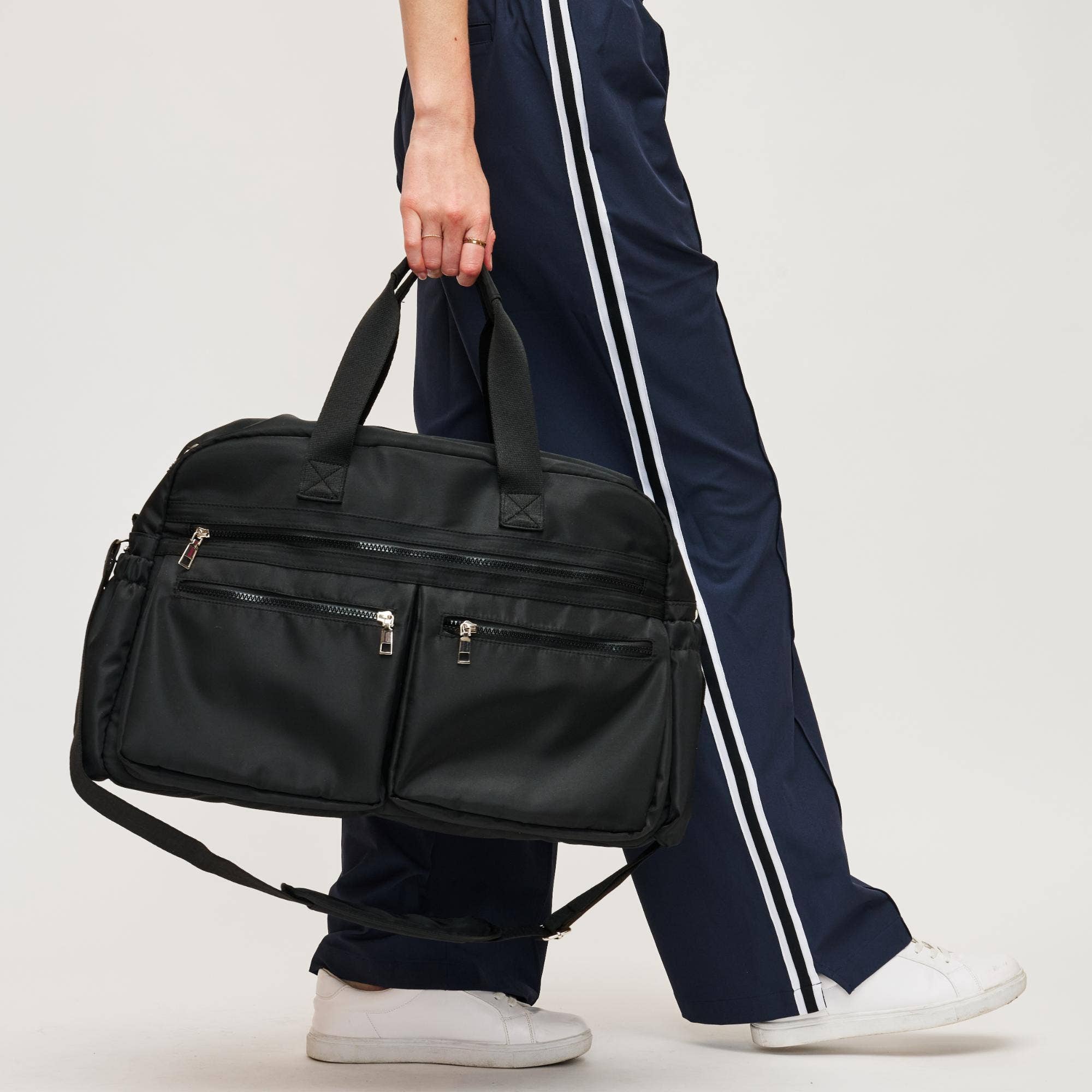 Urban Expressions Navigator Multi Compartment Weekender in a stylish design with multiple pockets and durable fabric.