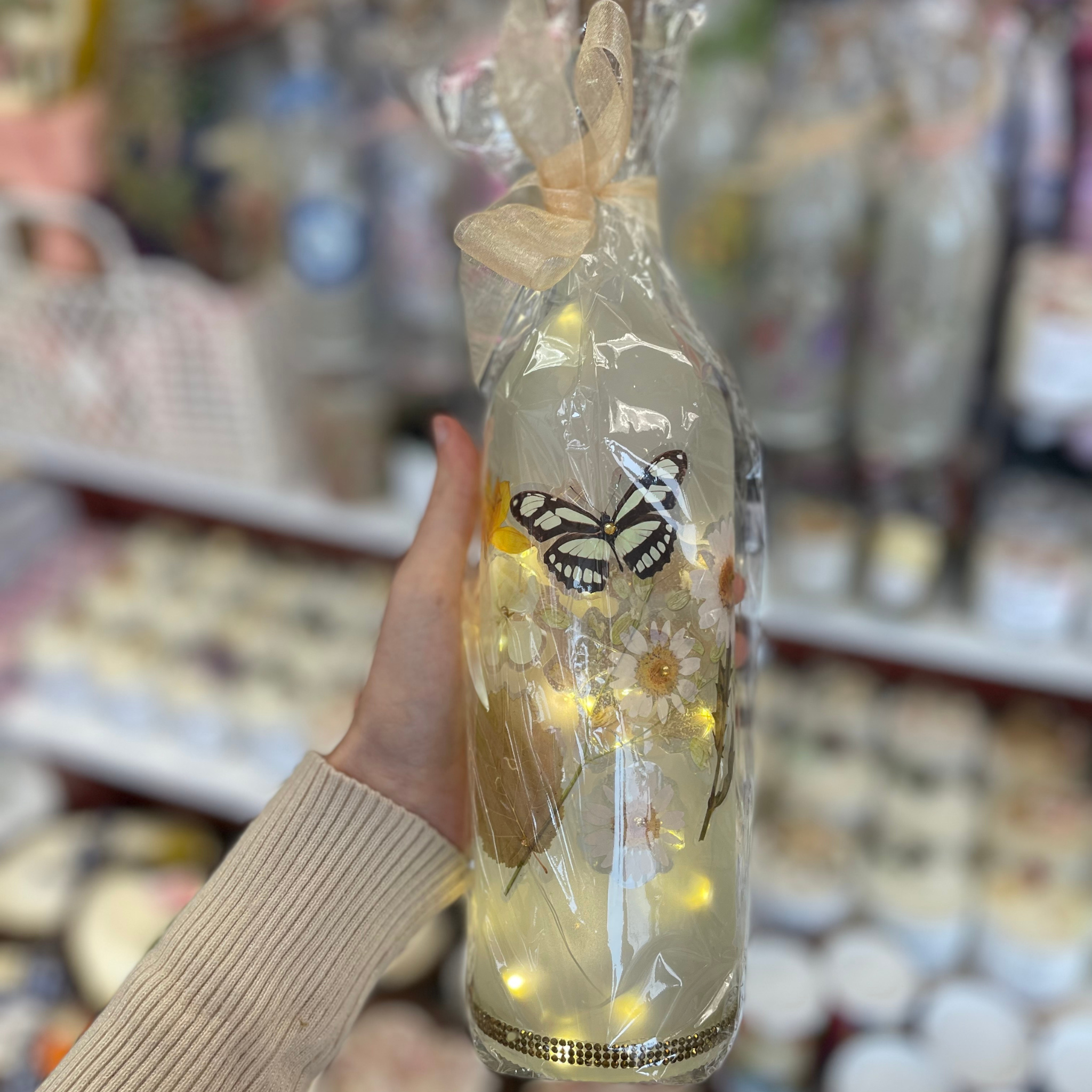 Floral Light Up Bottle