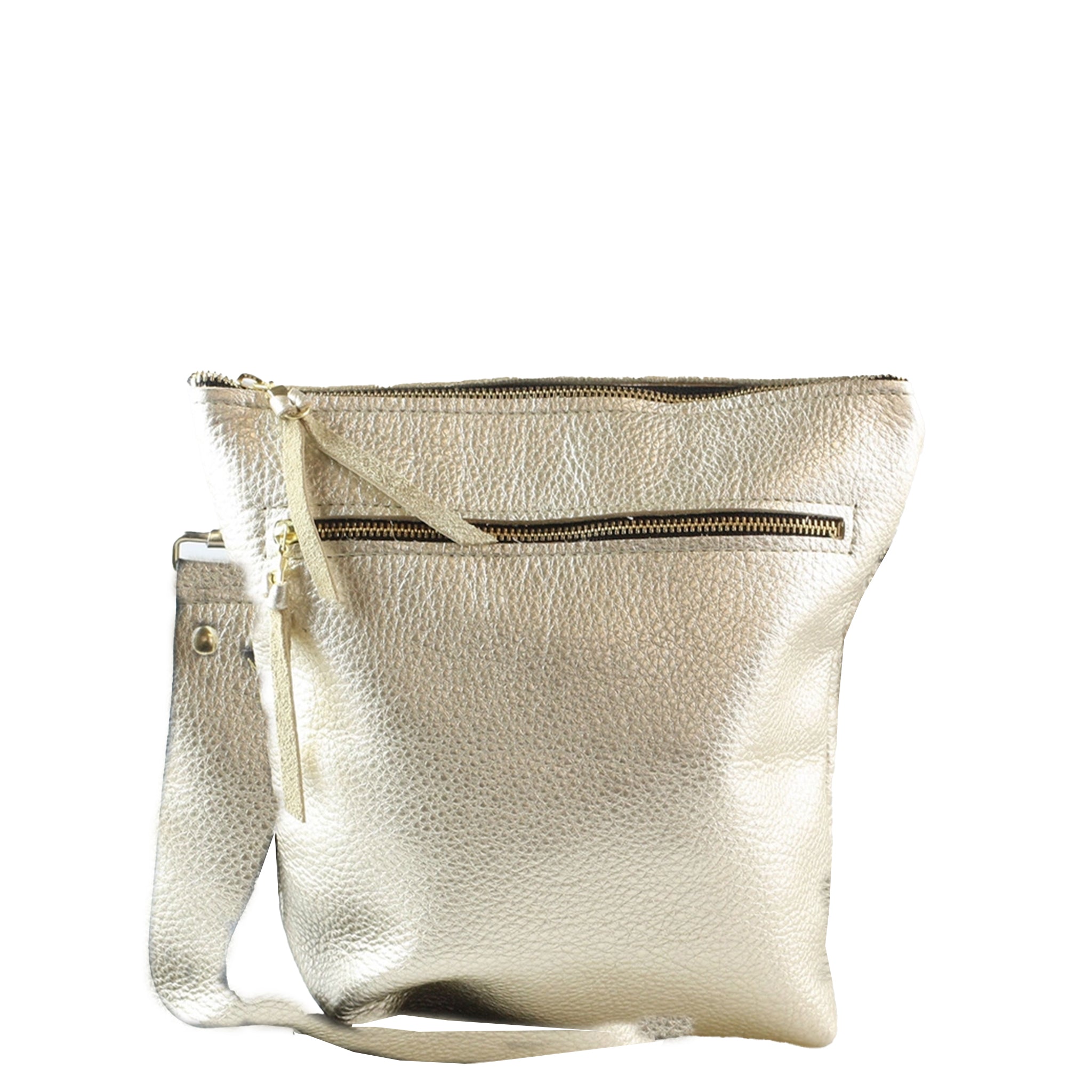 Small Metallic Crossbody