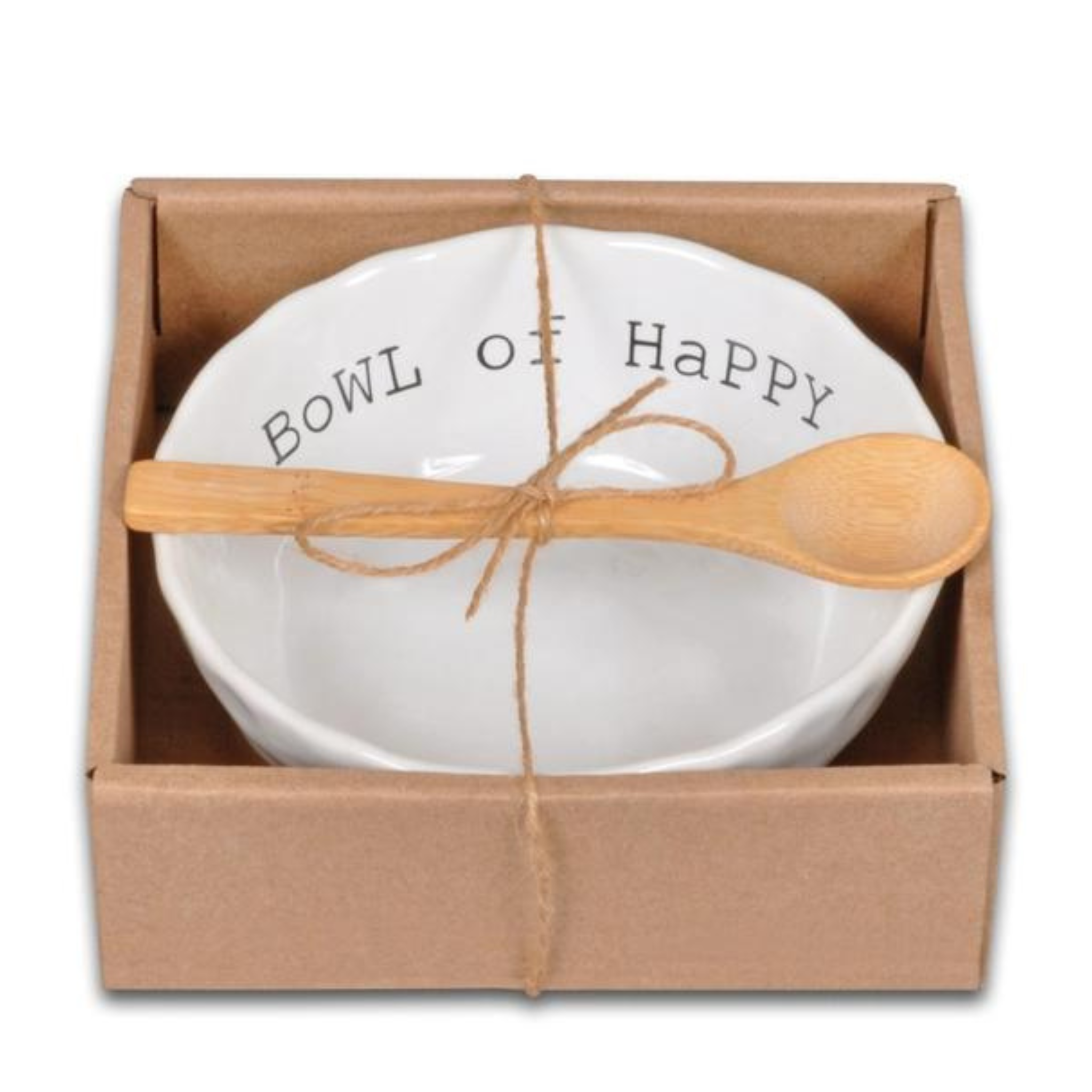 Bowl Of Happy - Bowl With Spoon Set