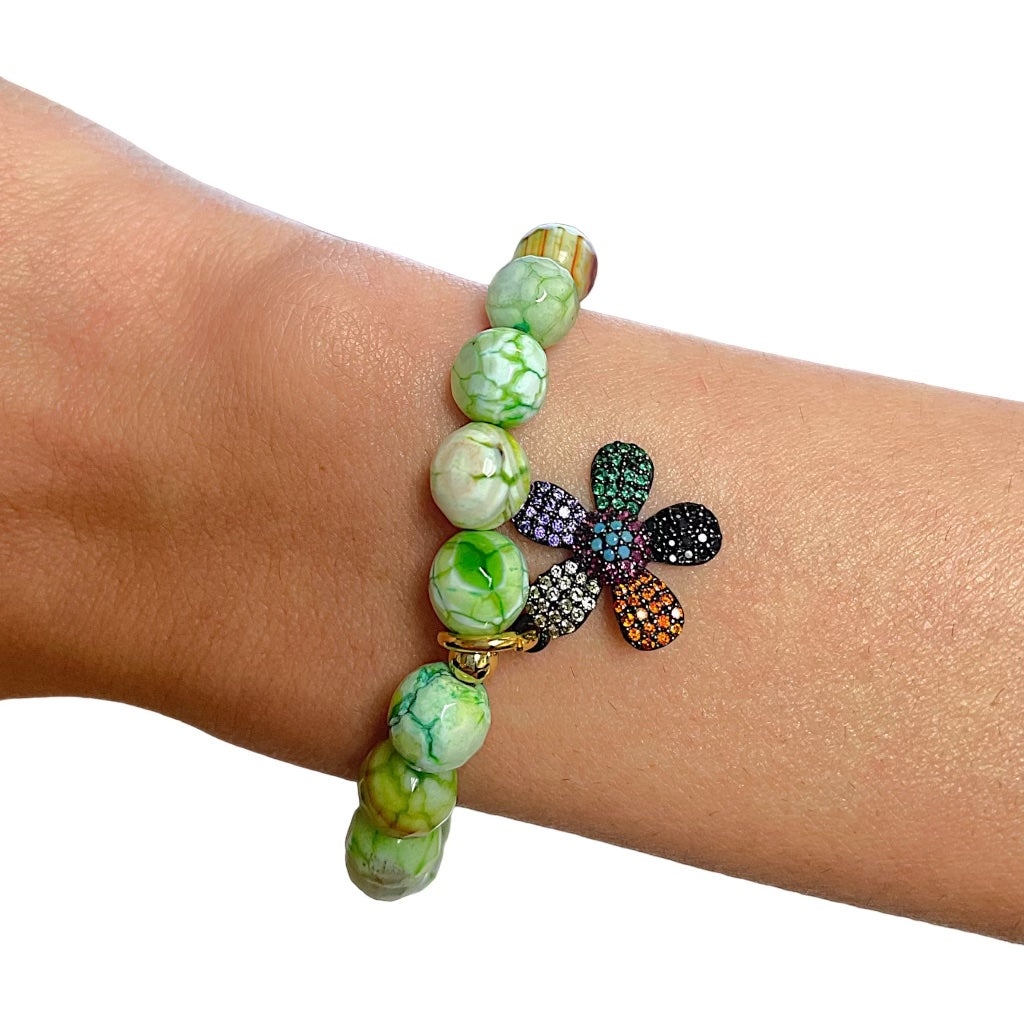 Meadow Pave Gemstone Bracelet