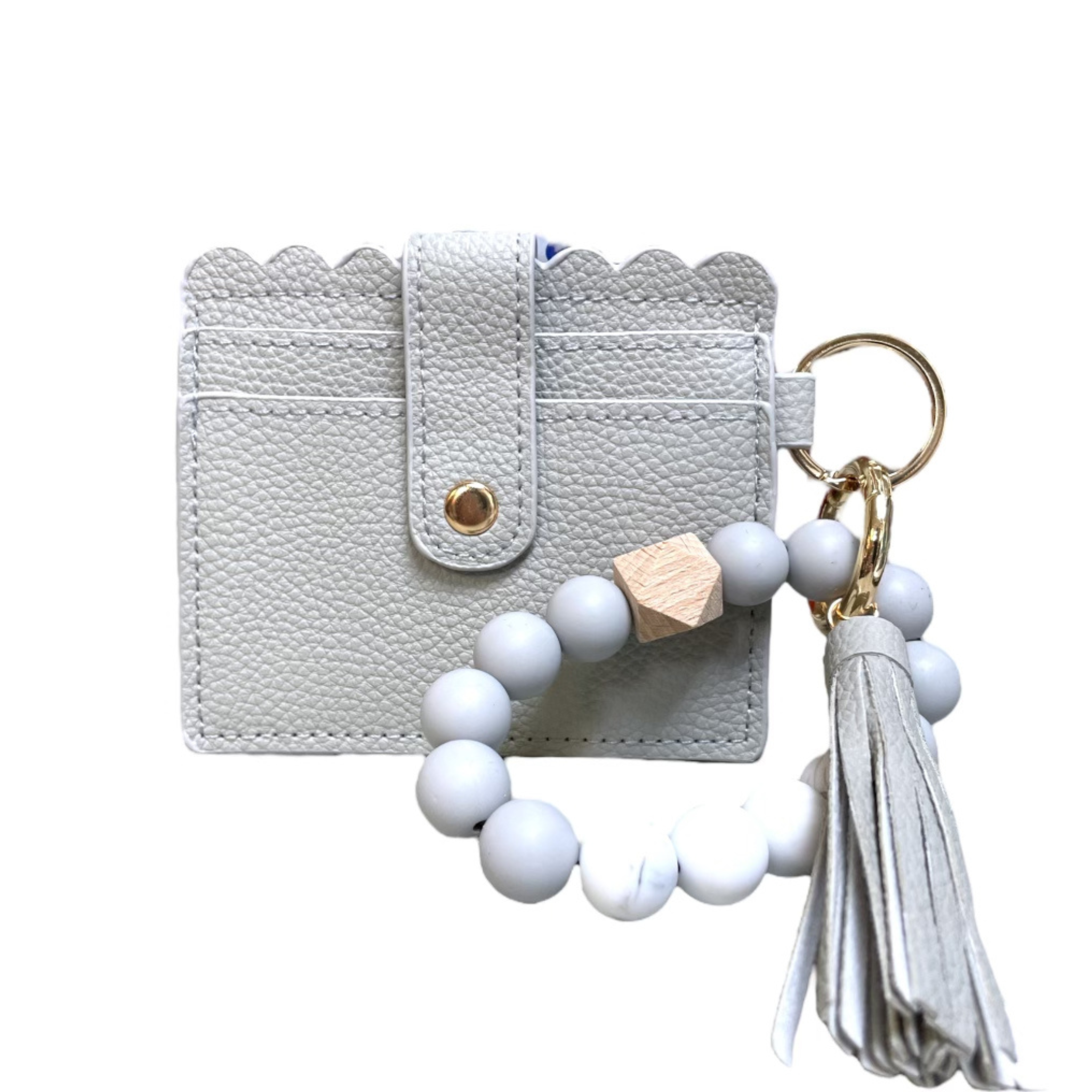 Beaded Keychain Wallet