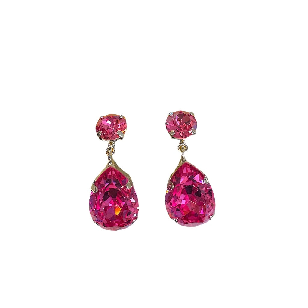 Princess Teardrop Crystal Earring