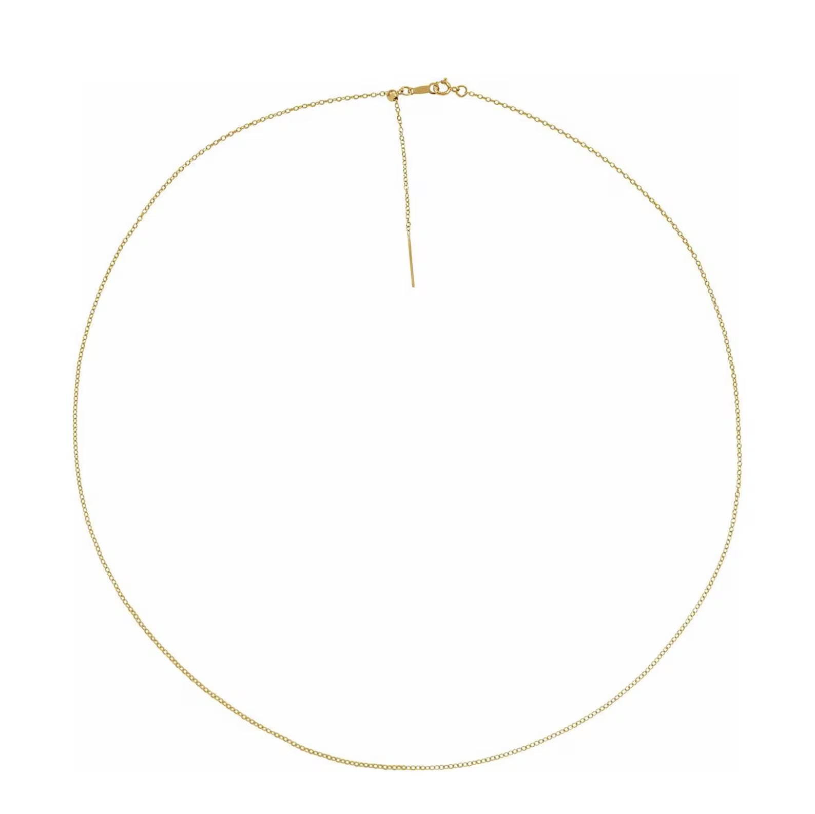 Dainty Link Chain Adjustable Necklace