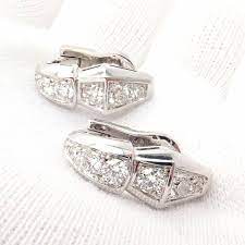 CZ sterling silver huggies