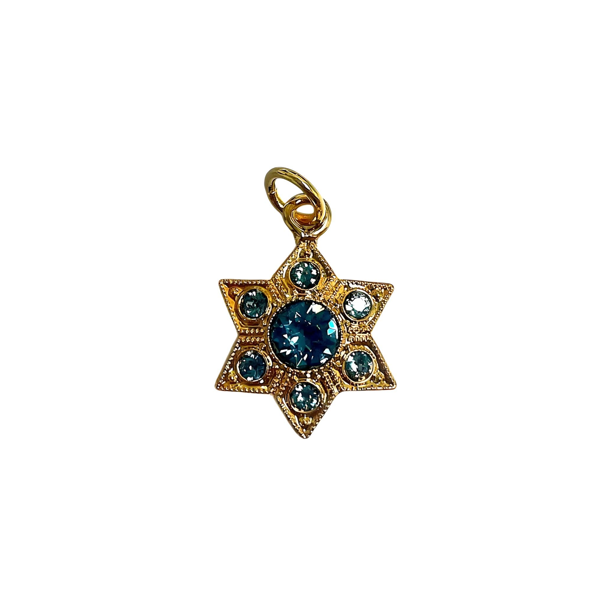 Vintage Star Of David Charm