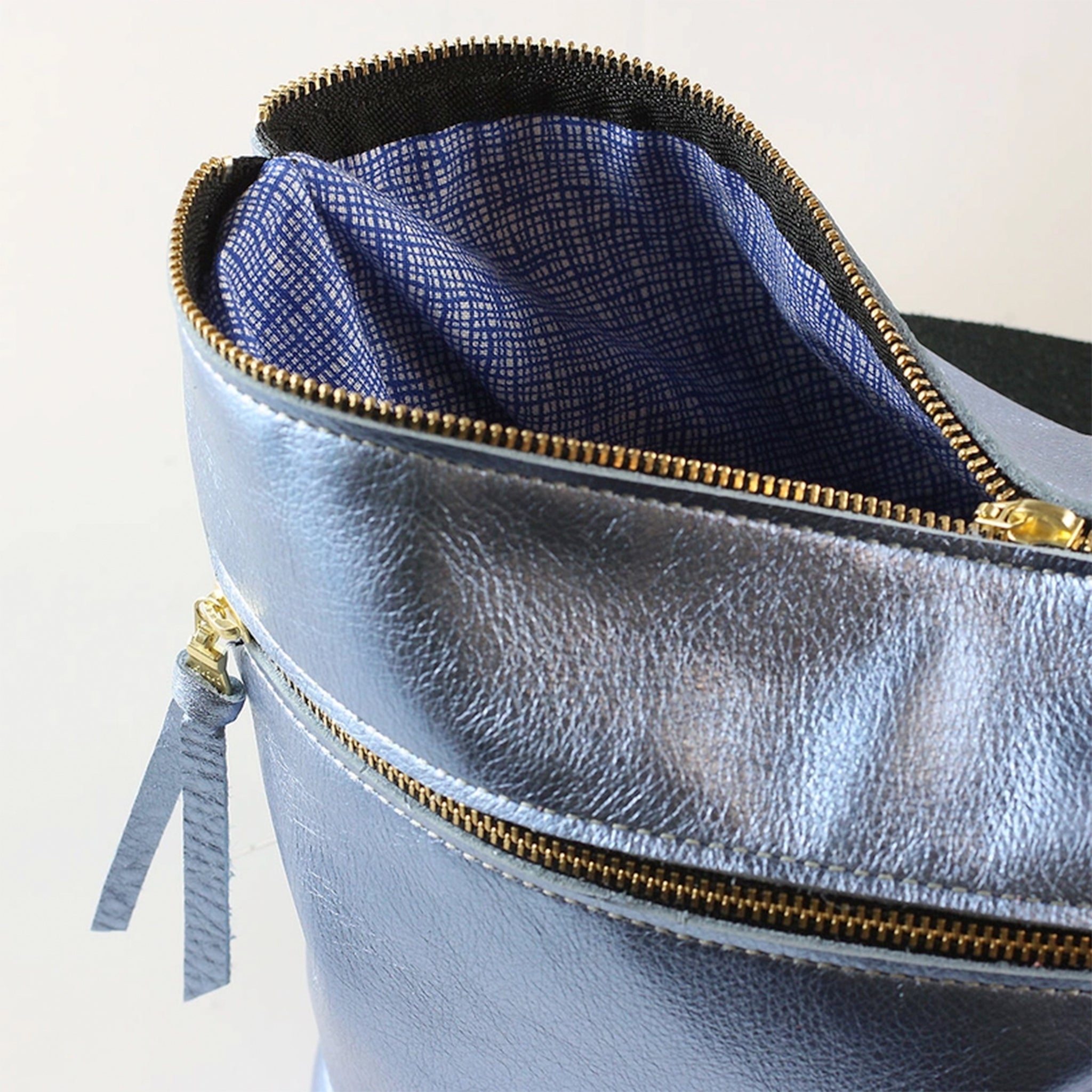 Small Metallic Crossbody