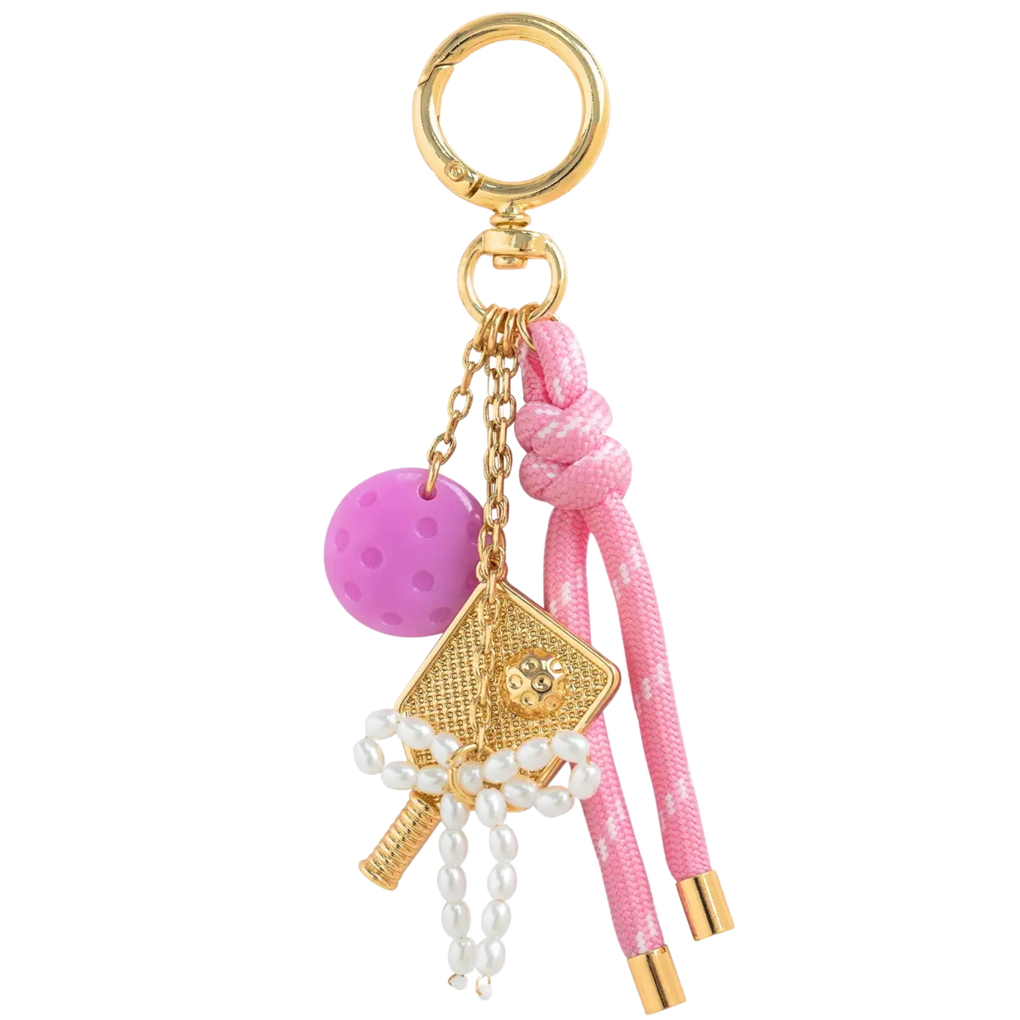 Gameday Rally Time Pickleball Bag Charm