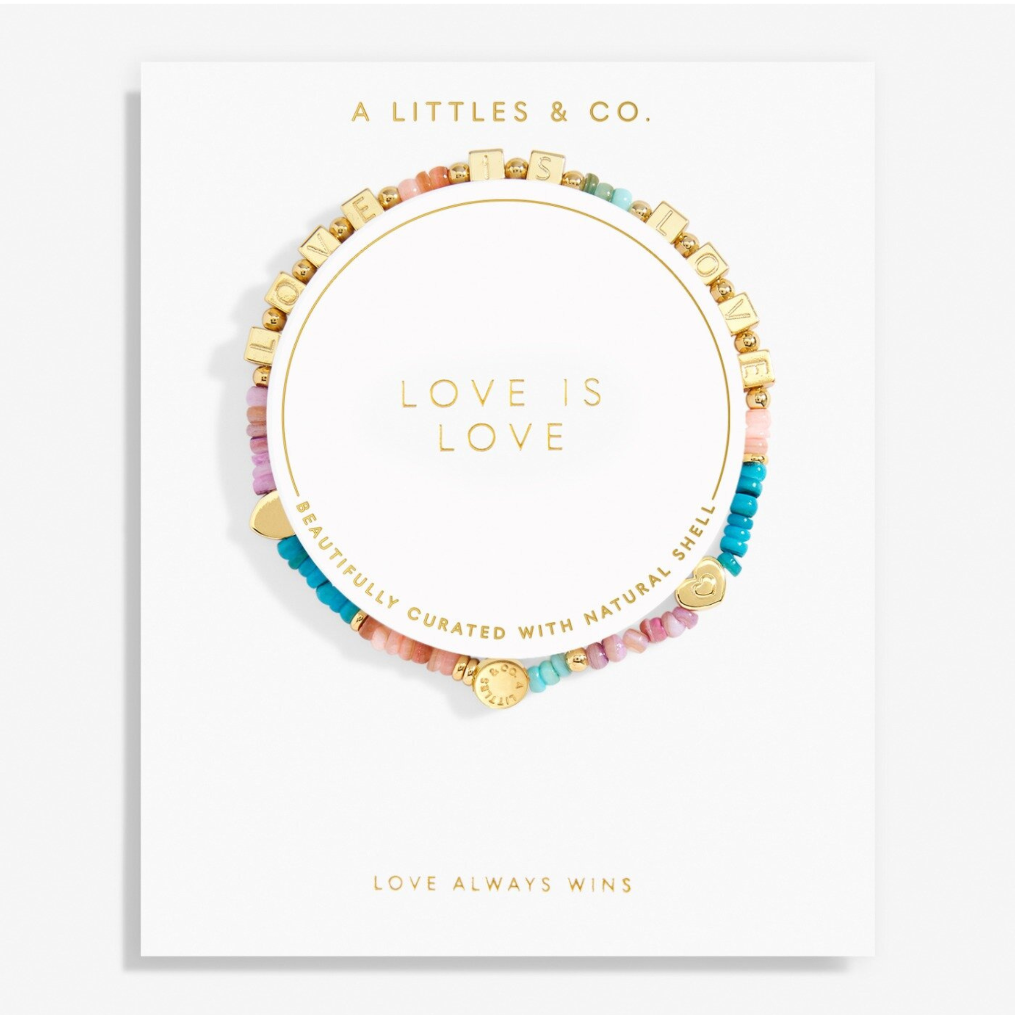 Bridal Happy Little Moments 'Love Is Love' Bracelet