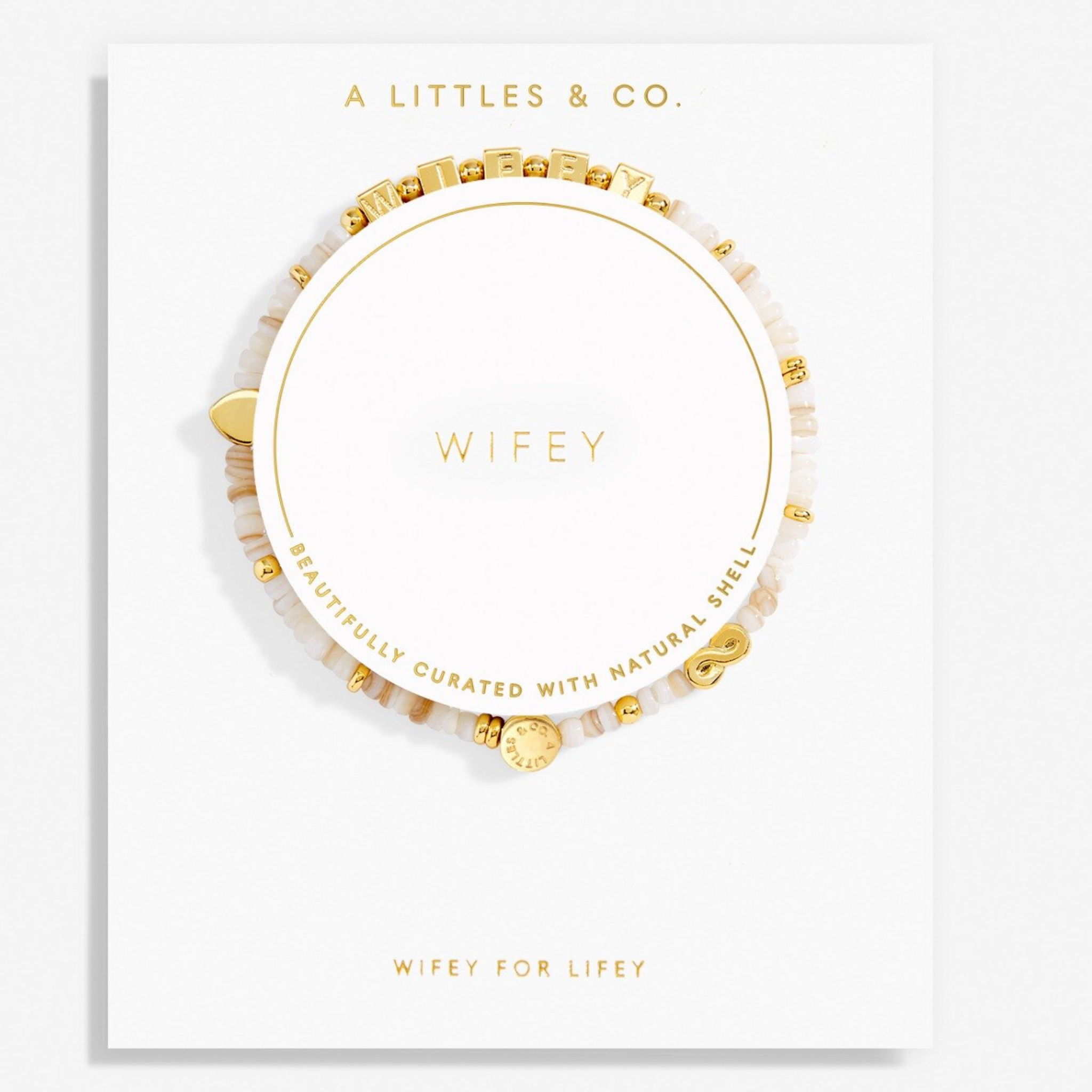 Bridal Happy Little Moments 'Wifey' Bracelet