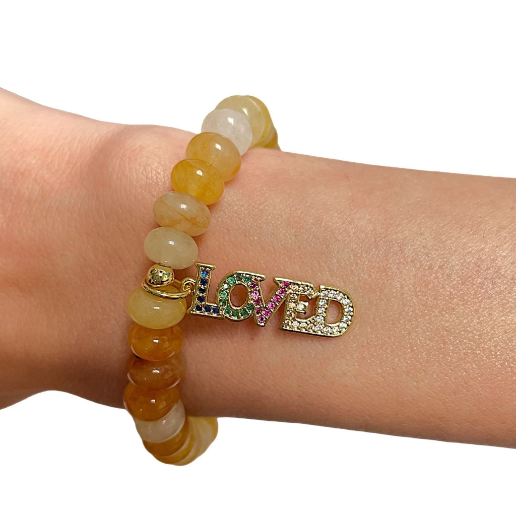 CZ Multi Loved Gemstone Bracelet