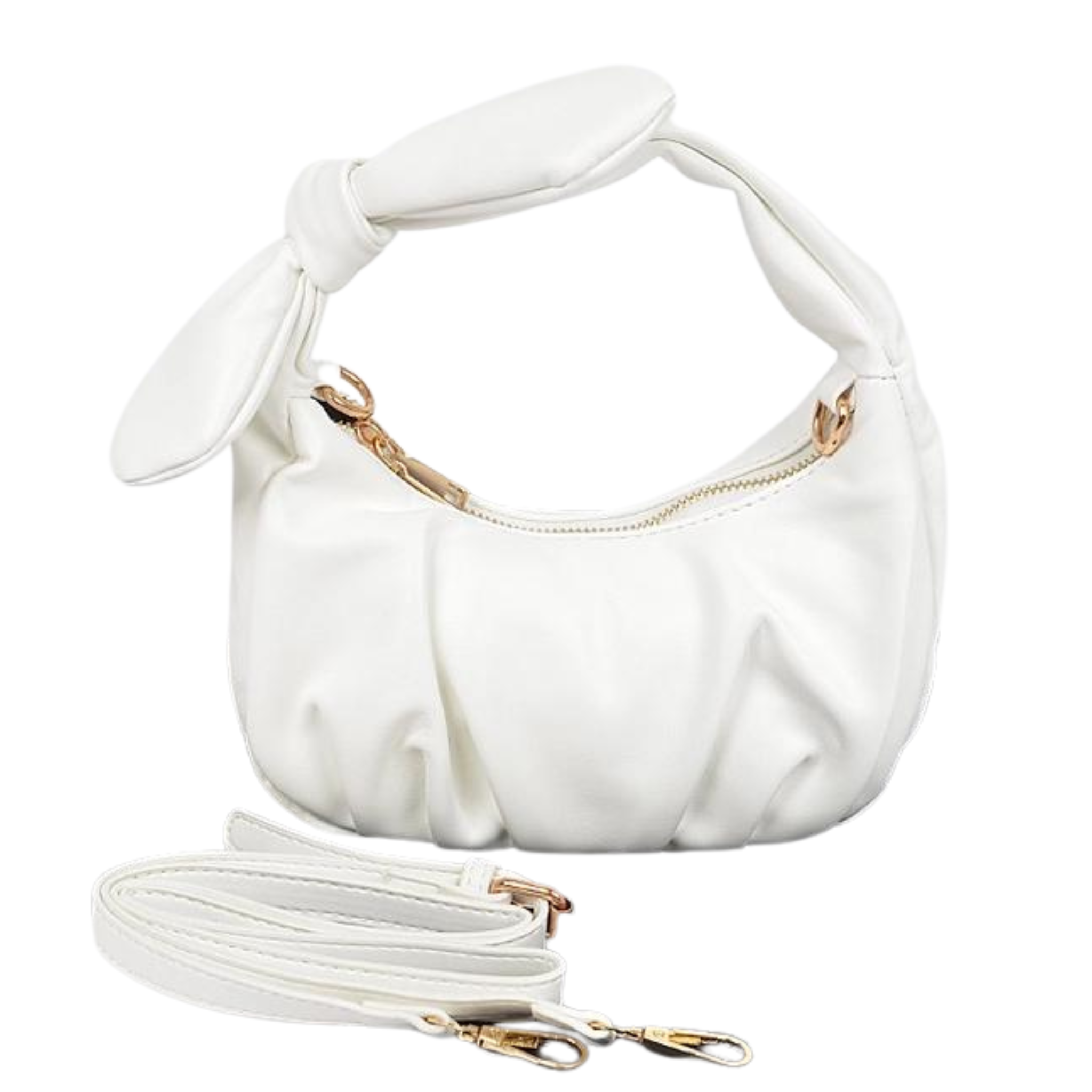 Mini Bow Vegan Shoulder Bag