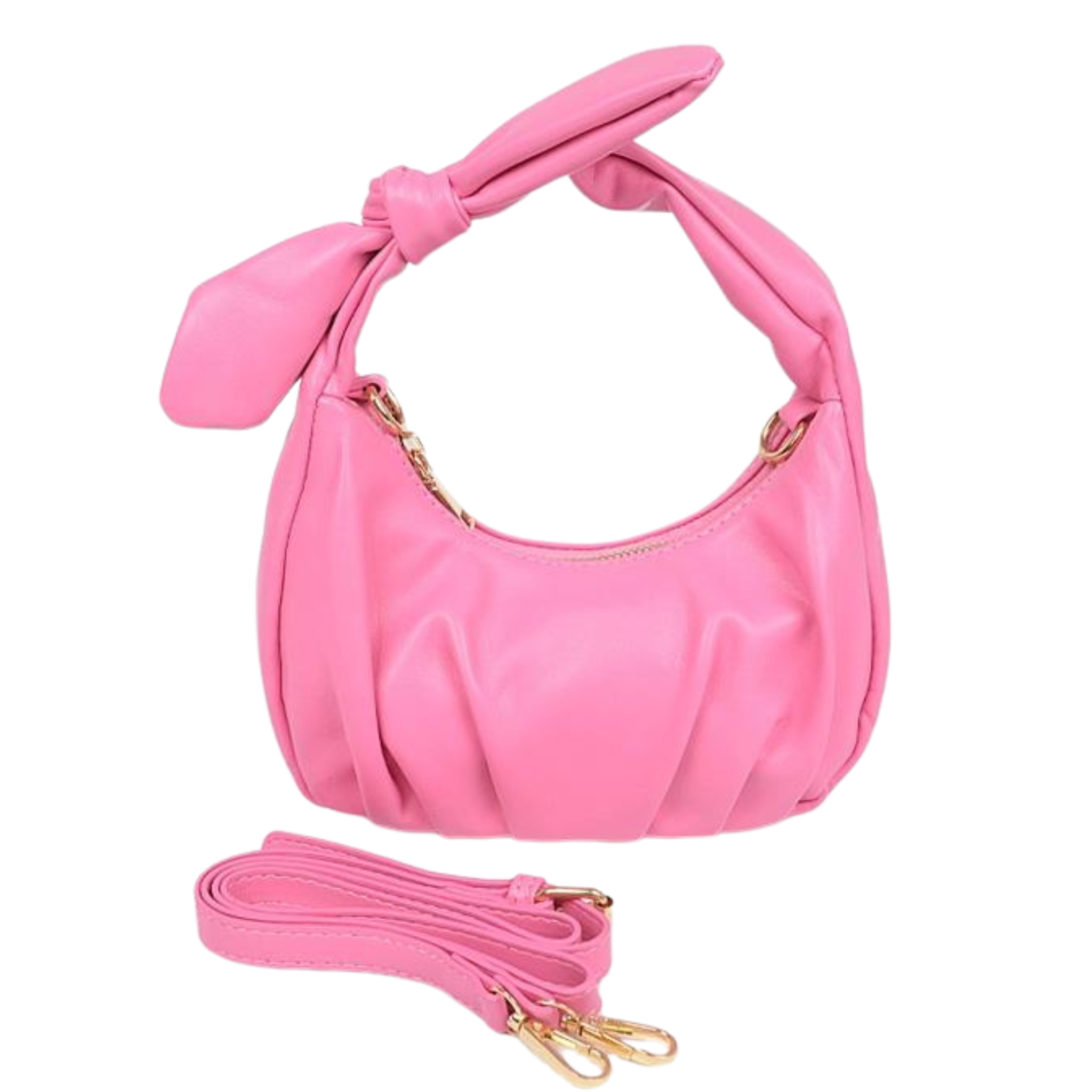 Mini Bow Vegan Shoulder Bag