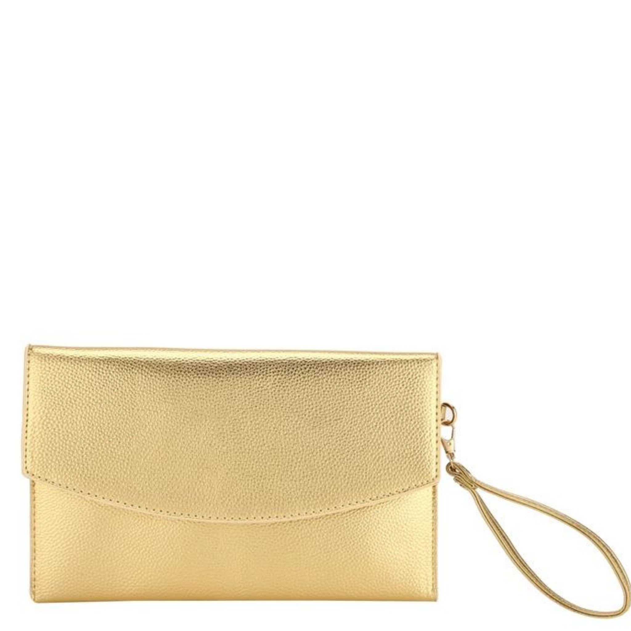 Ladies Flat Envelope Clutch Evening Wristlet