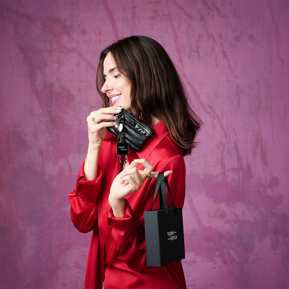 Mini Bum Bag Pouch with Lucky Charm