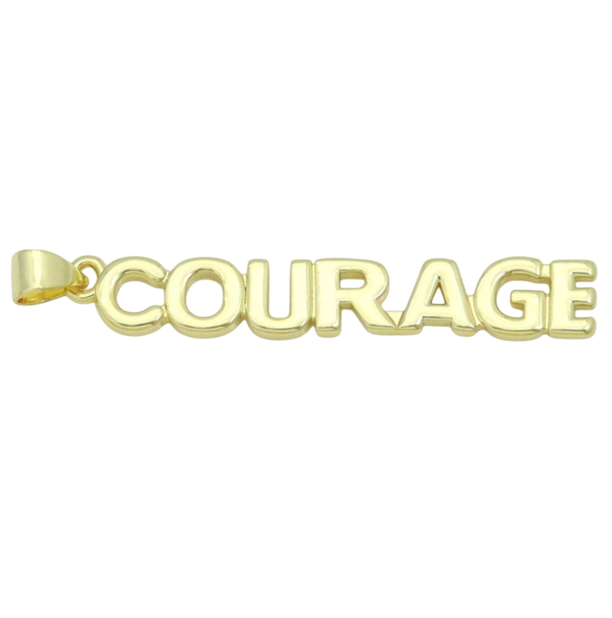 Empowerment Word Charms Collection featuring assorted inspirational charms on a neutral background.