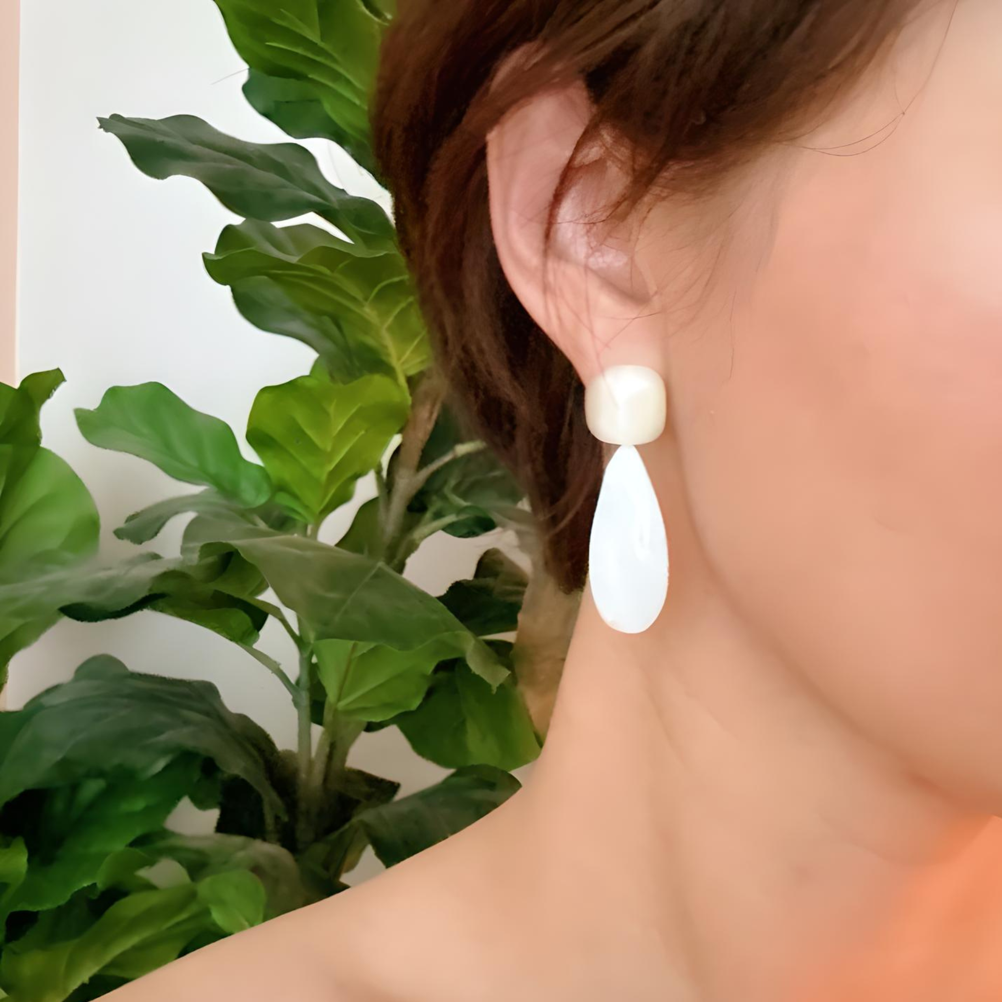 Pastel Breeze Double Stone Earrings