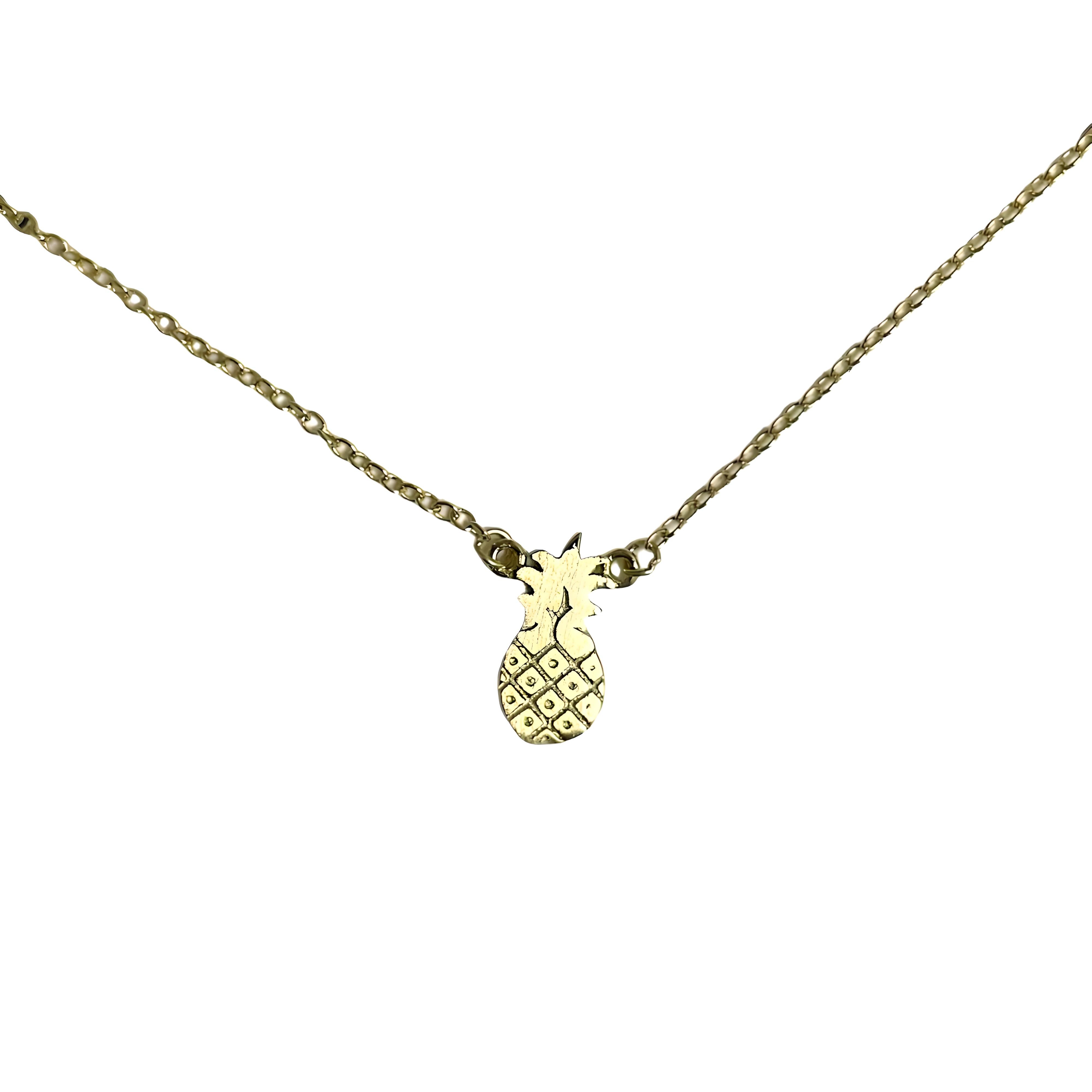 Pineapple Friendship Necklace