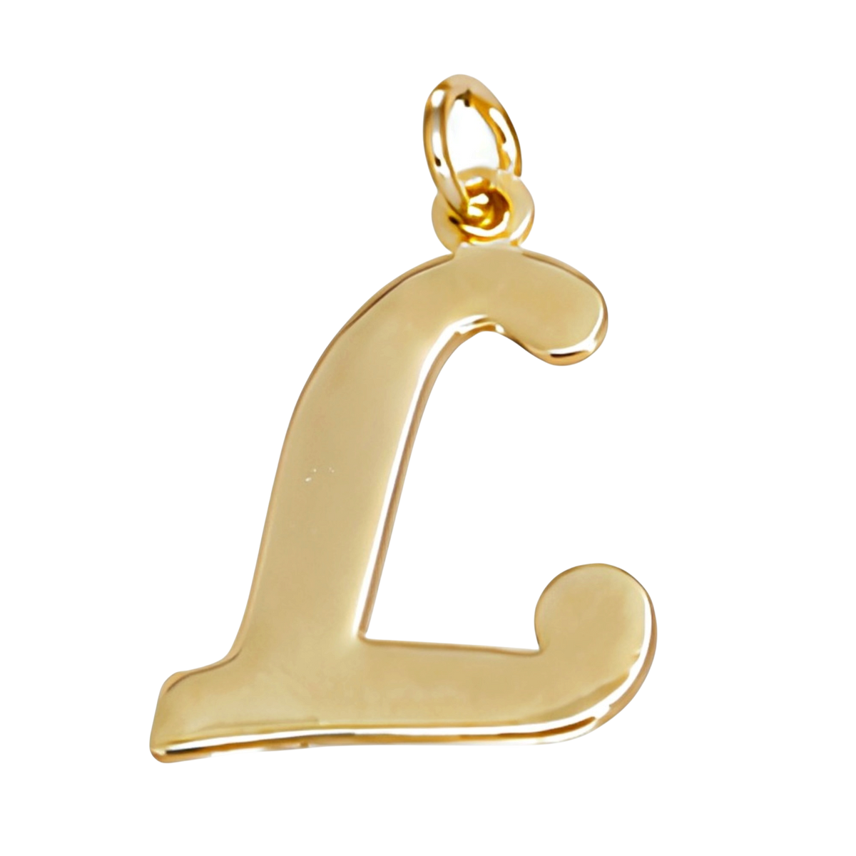 Gold Alphabet Initial Letter Charm