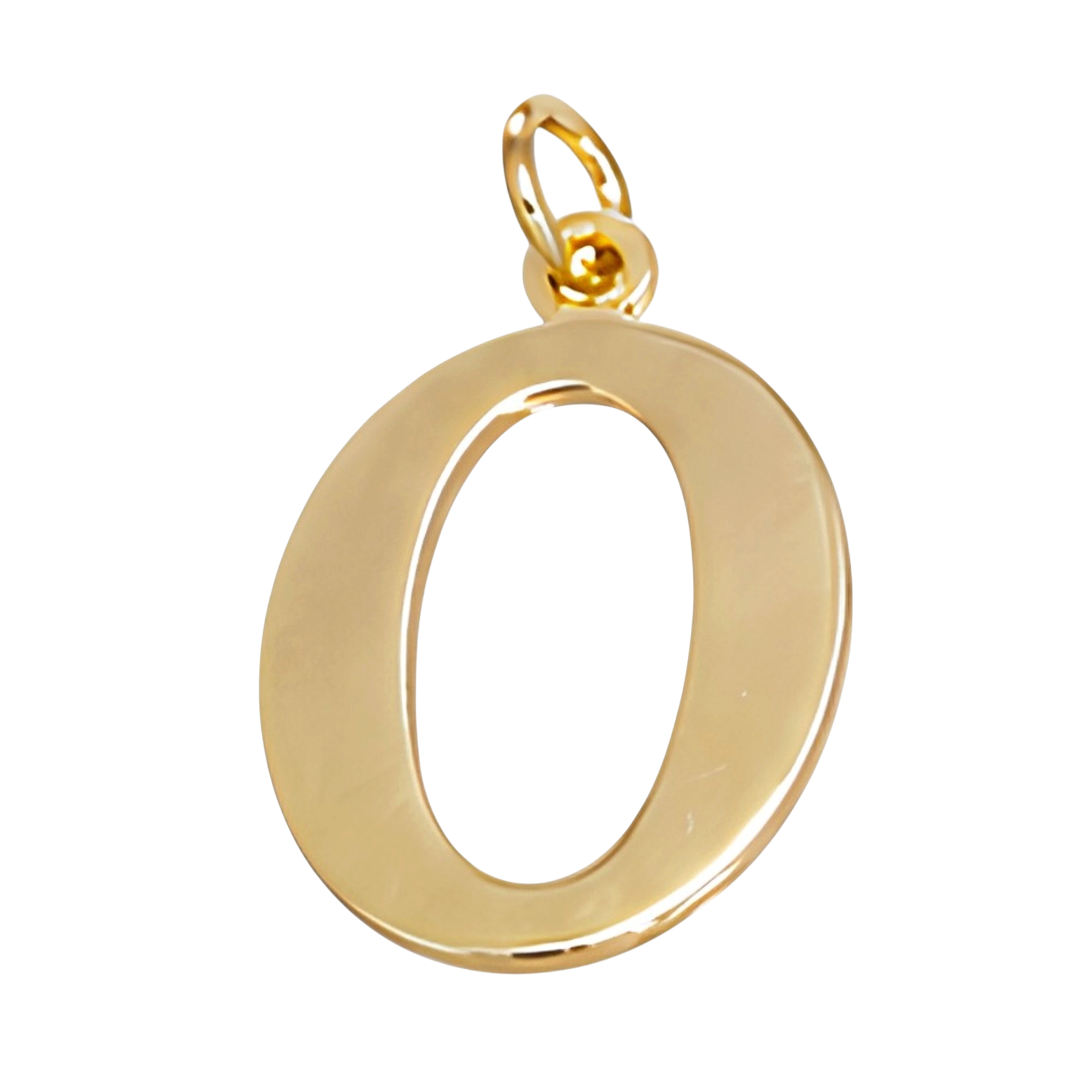 Gold Alphabet Initial Letter Charm