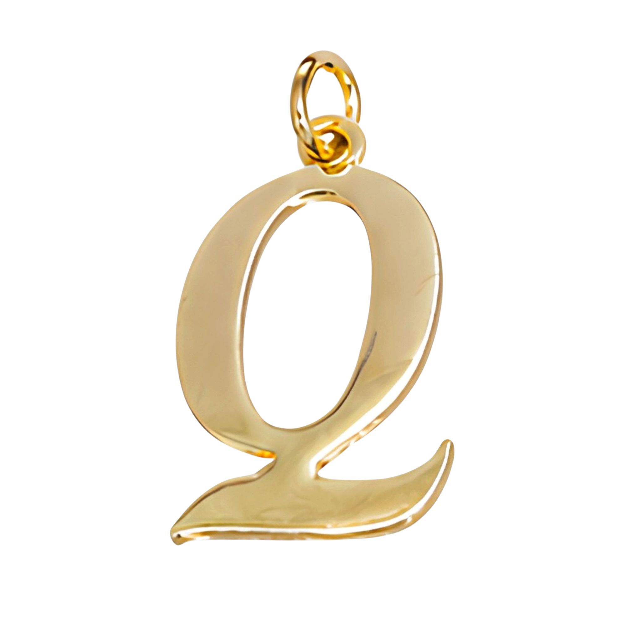 Gold Alphabet Initial Letter Charm