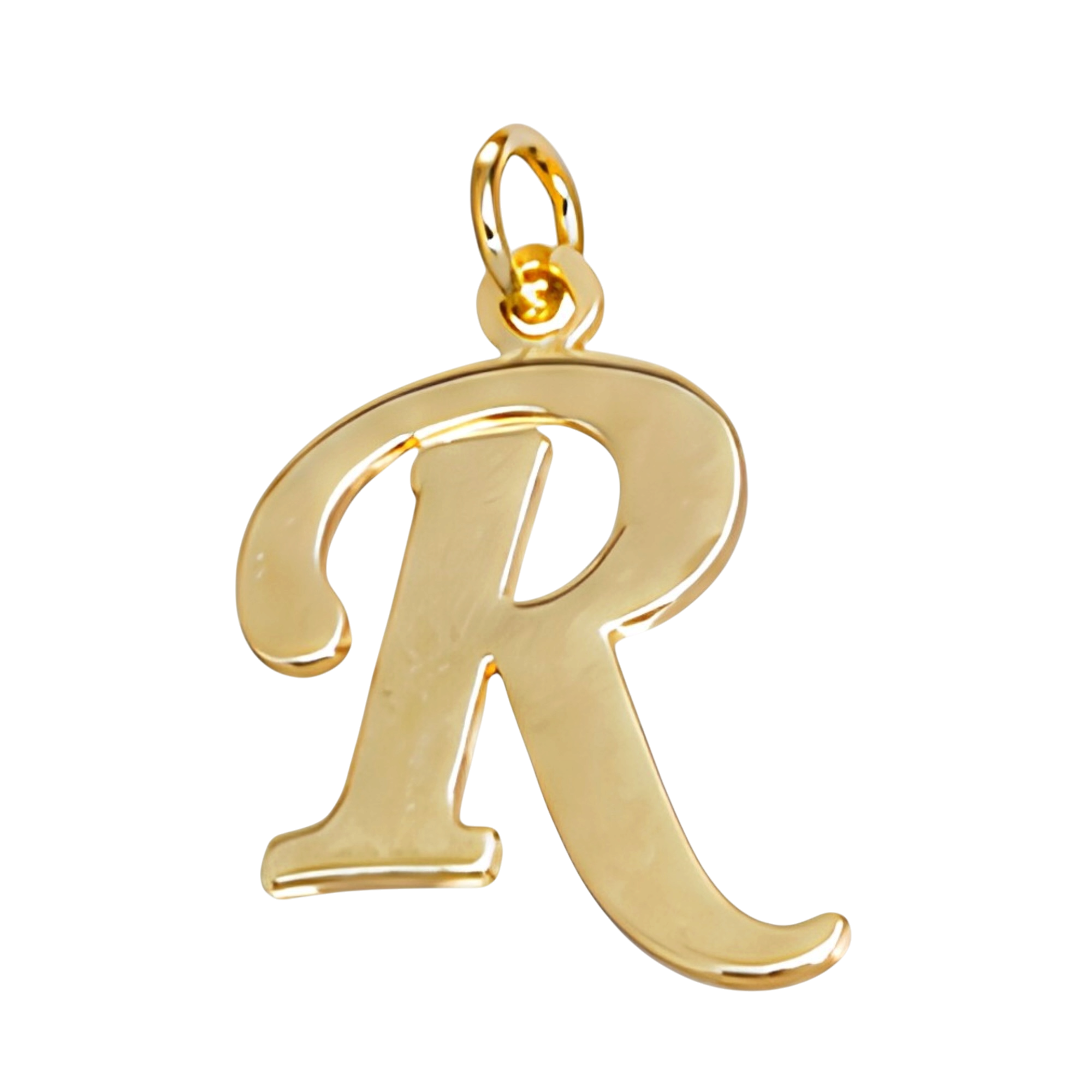 Gold Alphabet Initial Letter Charm