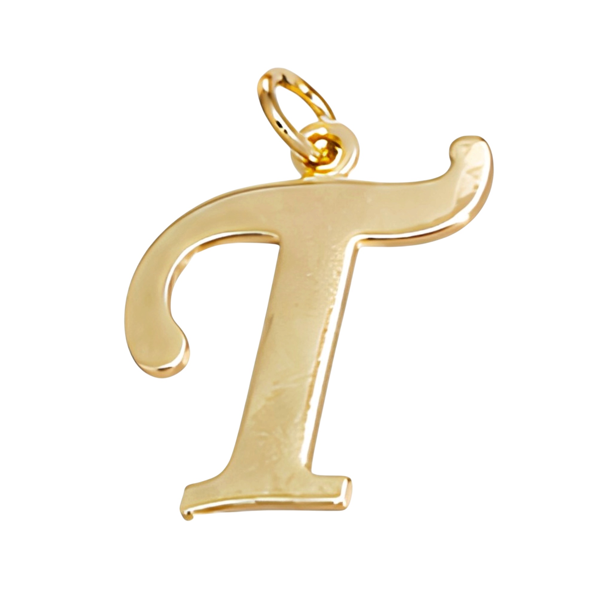 Gold Alphabet Initial Letter Charm