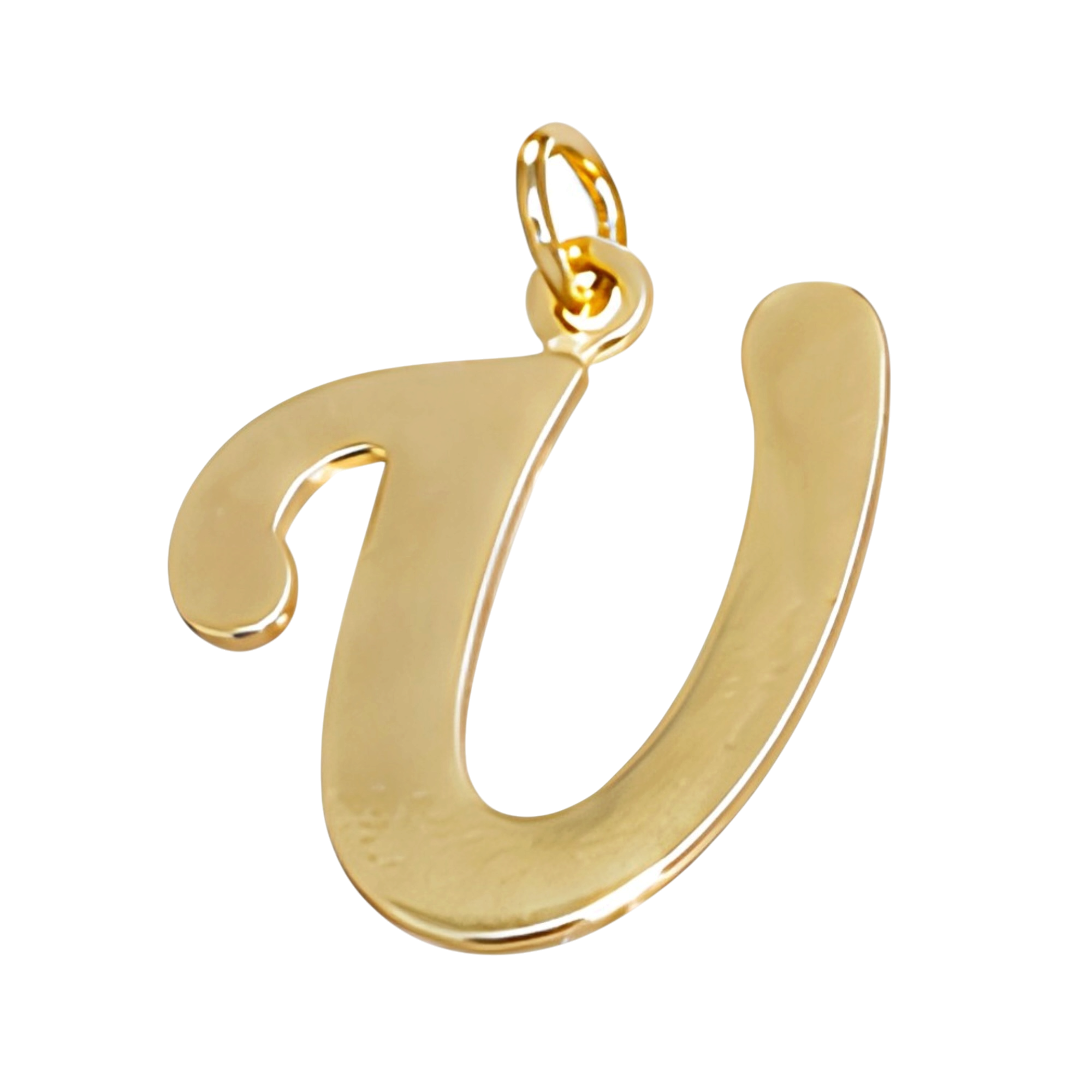 Gold Alphabet Initial Letter Charm