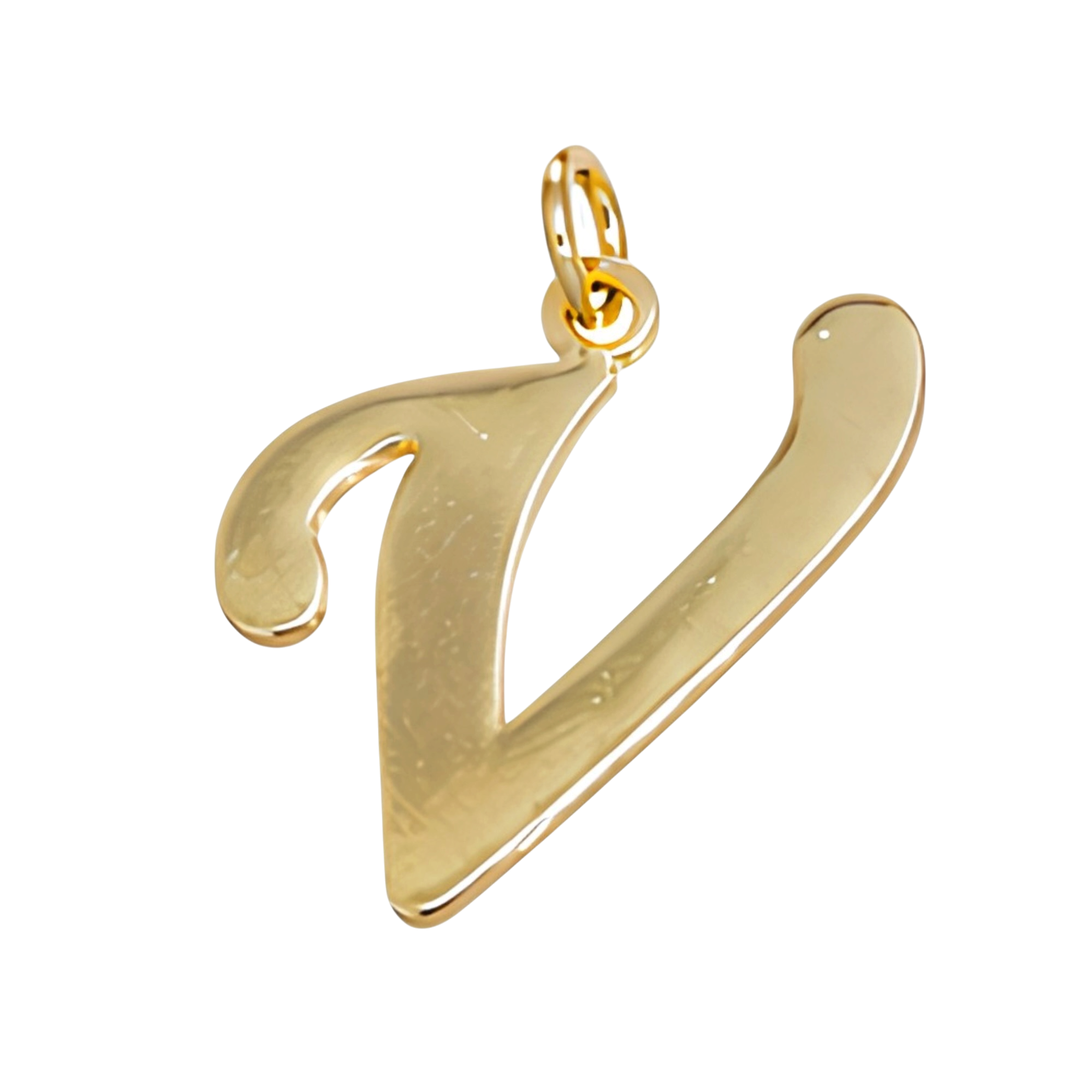 Gold Alphabet Initial Letter Charm
