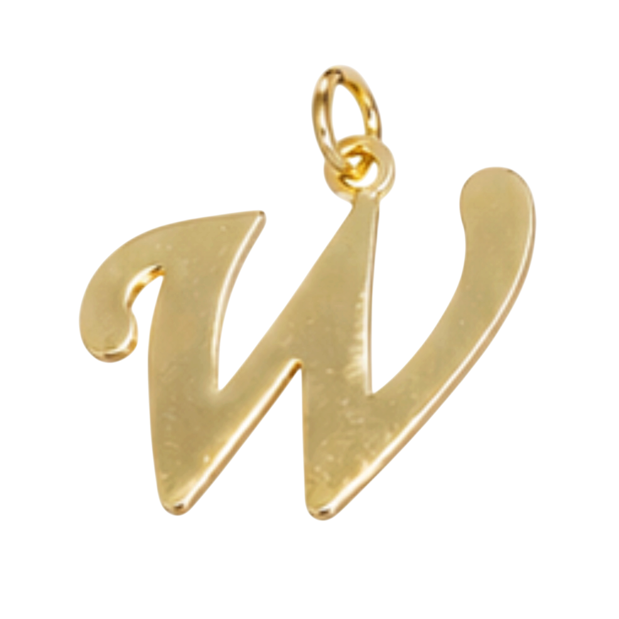 Gold Alphabet Initial Letter Charm