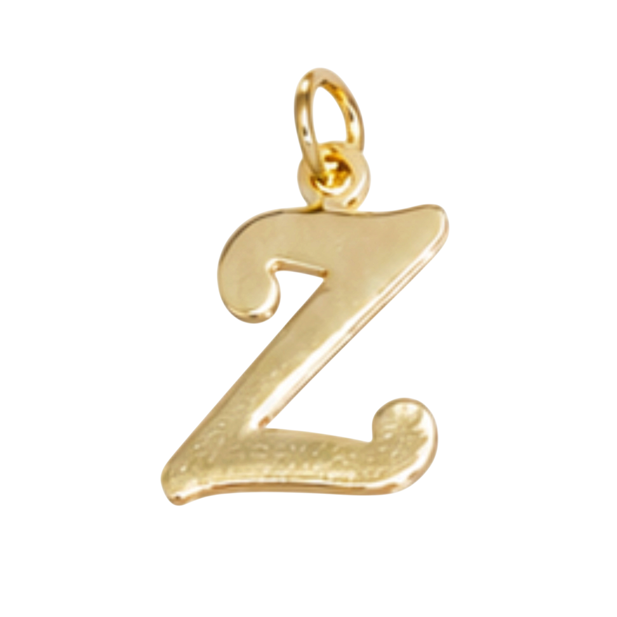 Gold Alphabet Initial Letter Charm