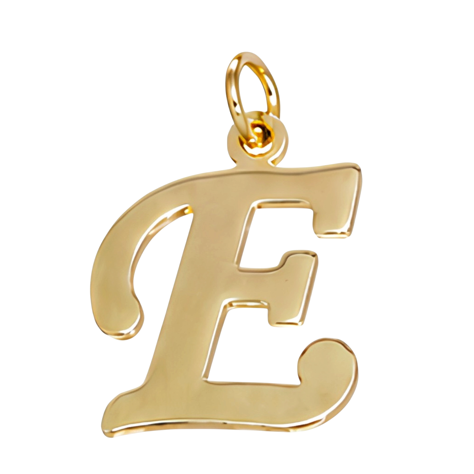 Gold Alphabet Initial Letter Charm
