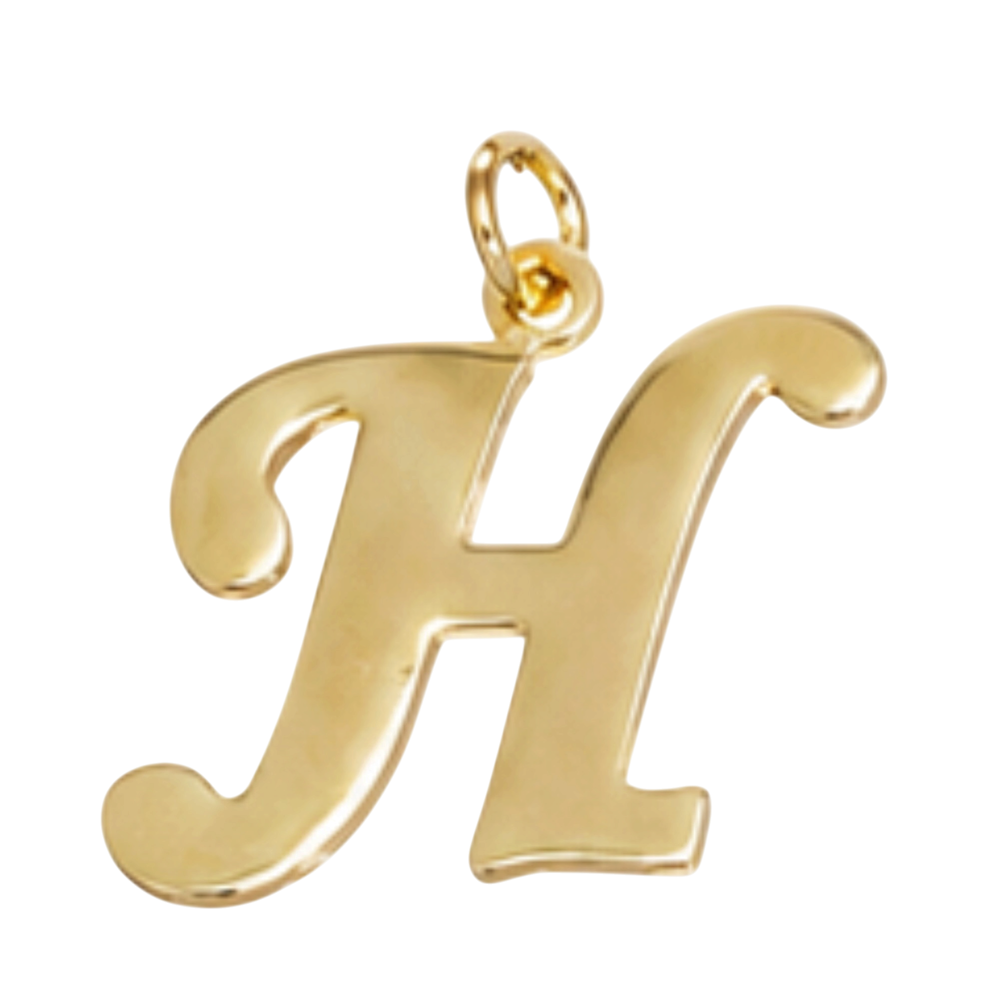 Gold Alphabet Initial Letter Charm