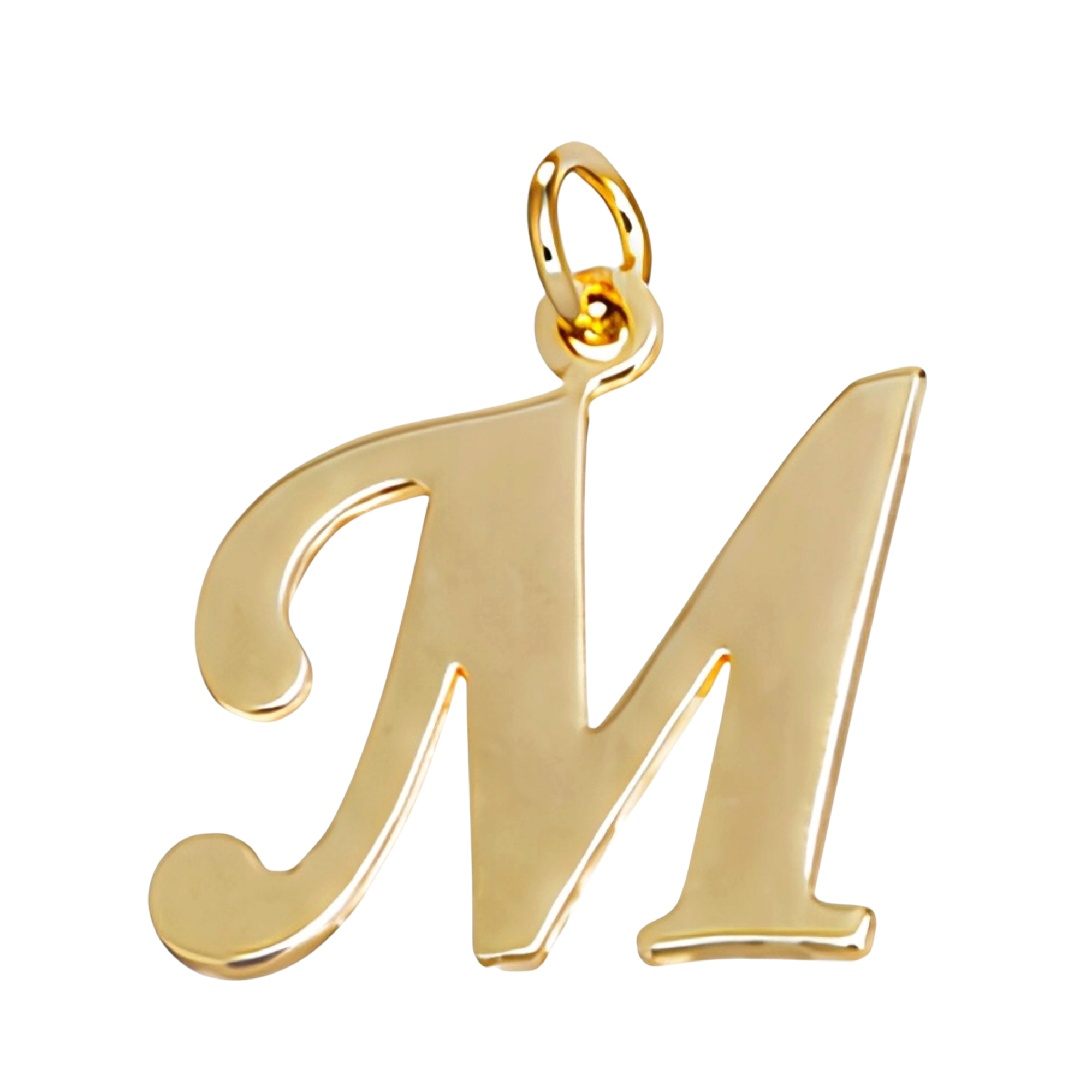Gold Alphabet Initial Letter Charm