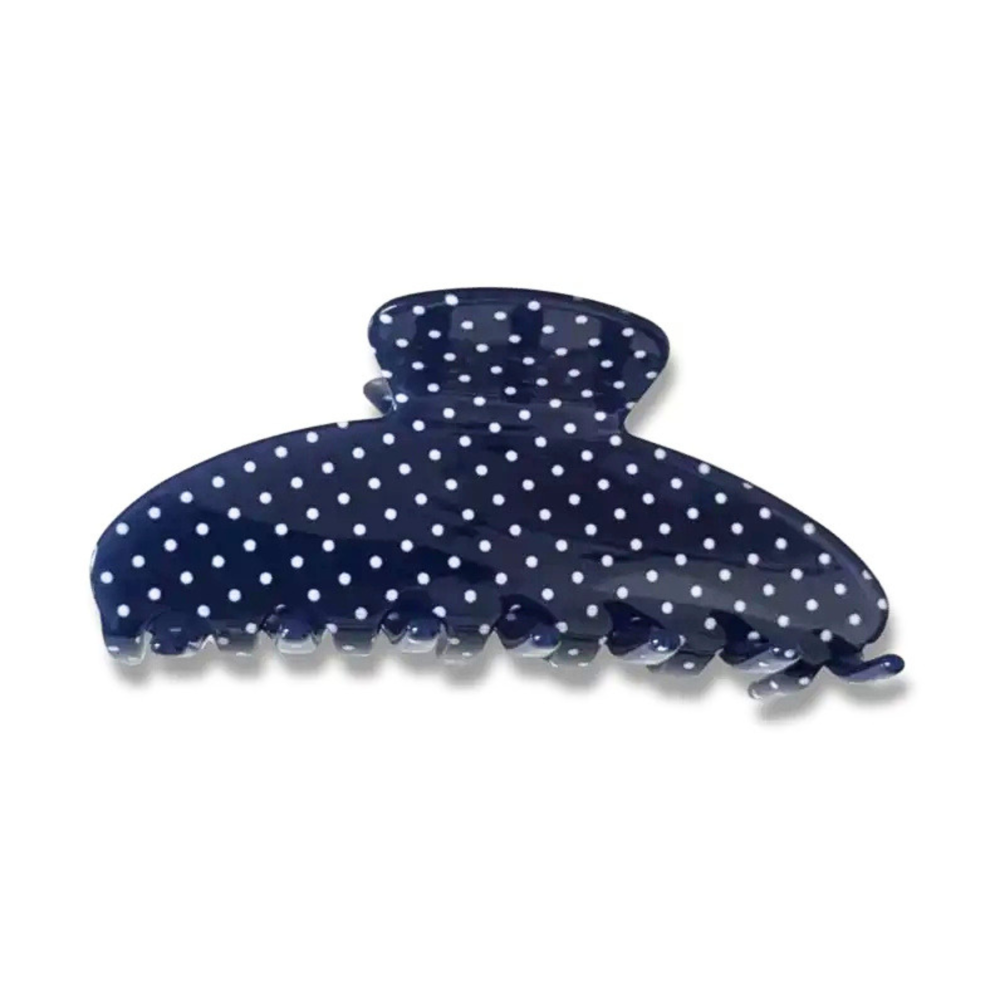 Polka Dot Claw Hair Clip