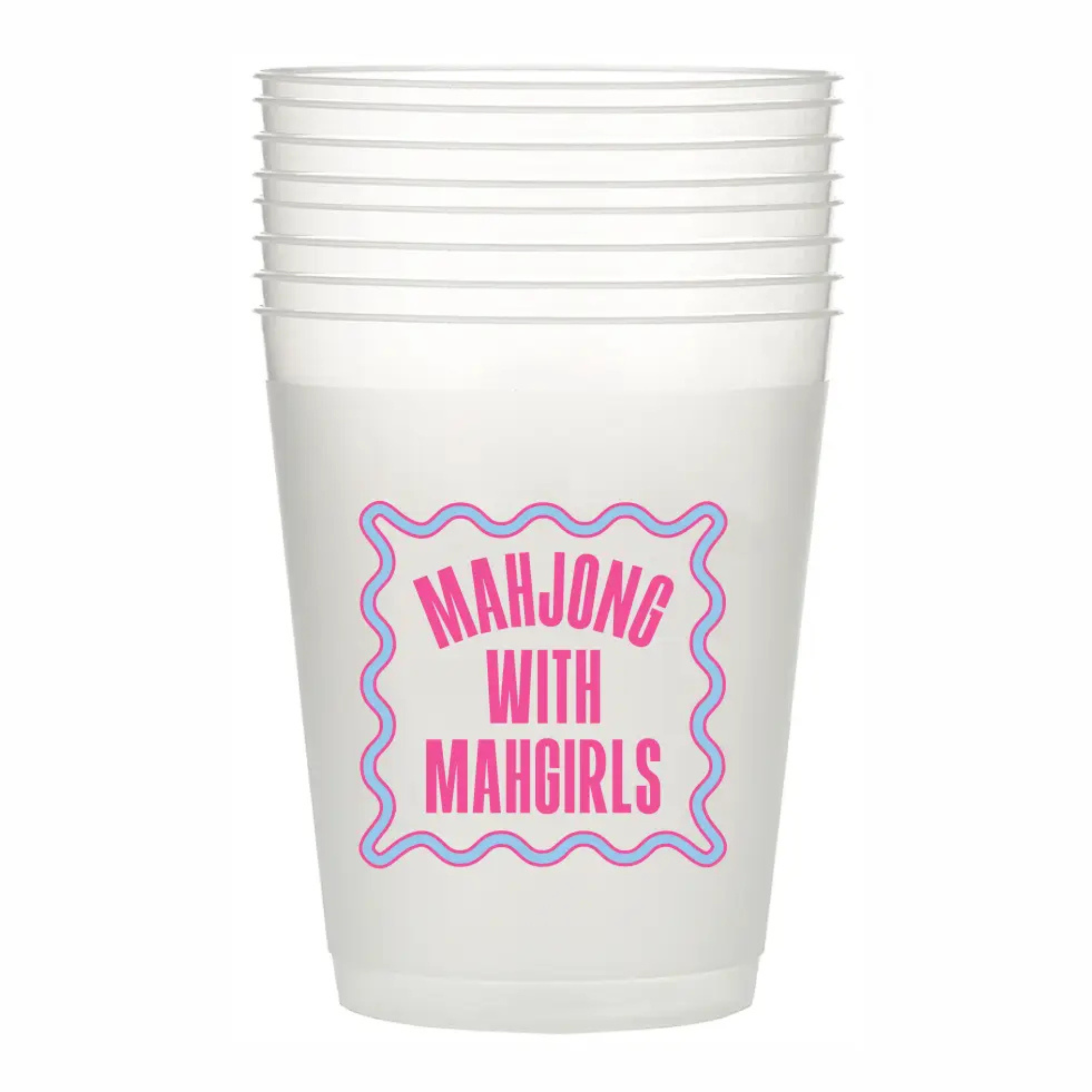 Mahjong Frost Flex Cups | Mahj with Mahgirls