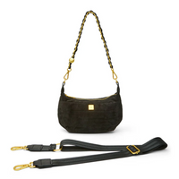 Black Luxe Suede