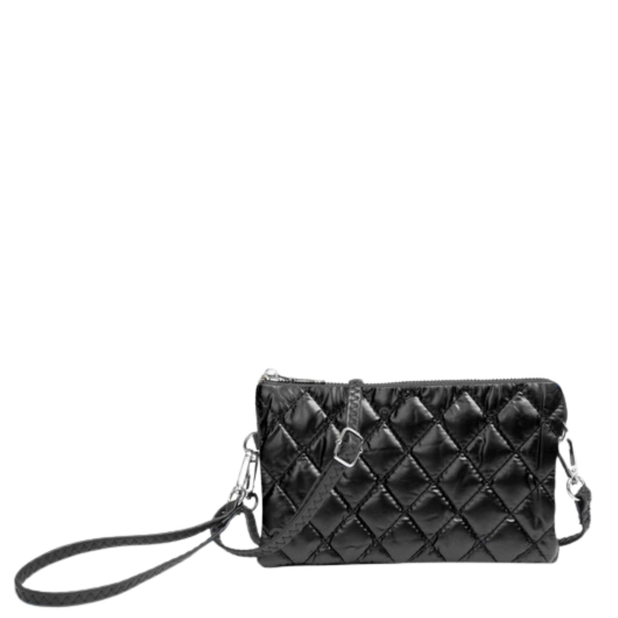 Riley Puffer 3 Compartment Crossbody/Wristlet