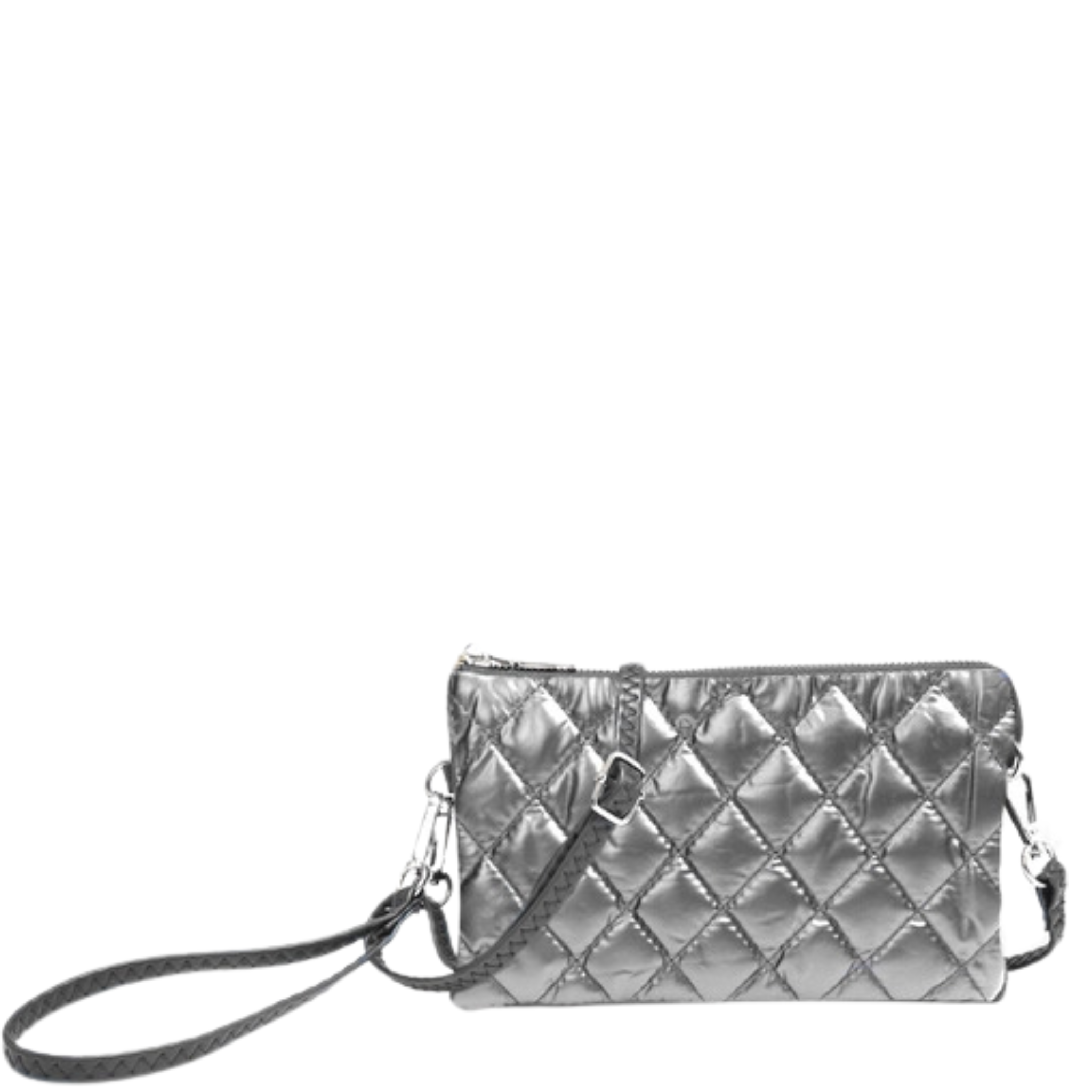 Riley Puffer 3 Compartment Crossbody/Wristlet