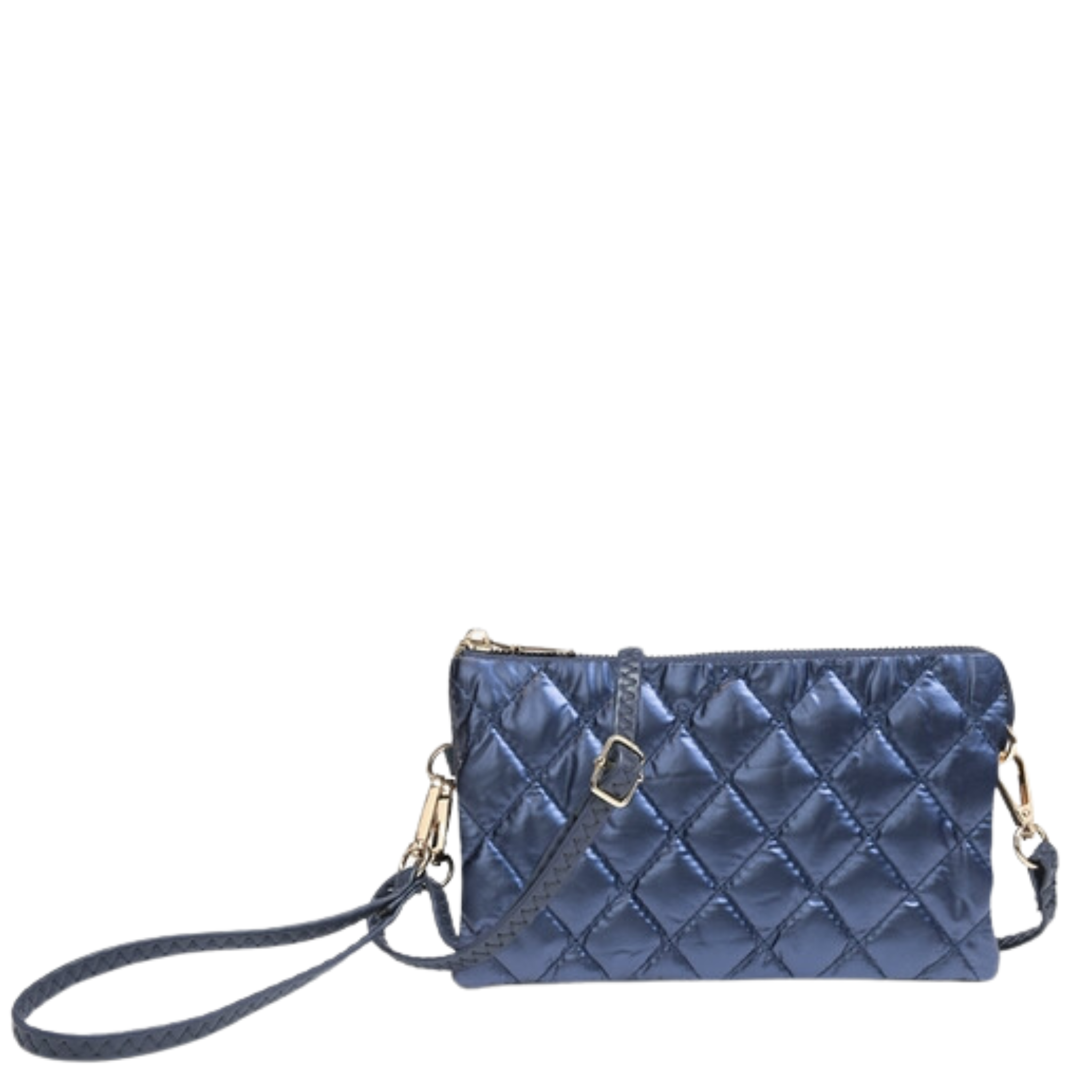 Riley Puffer 3 Compartment Crossbody/Wristlet