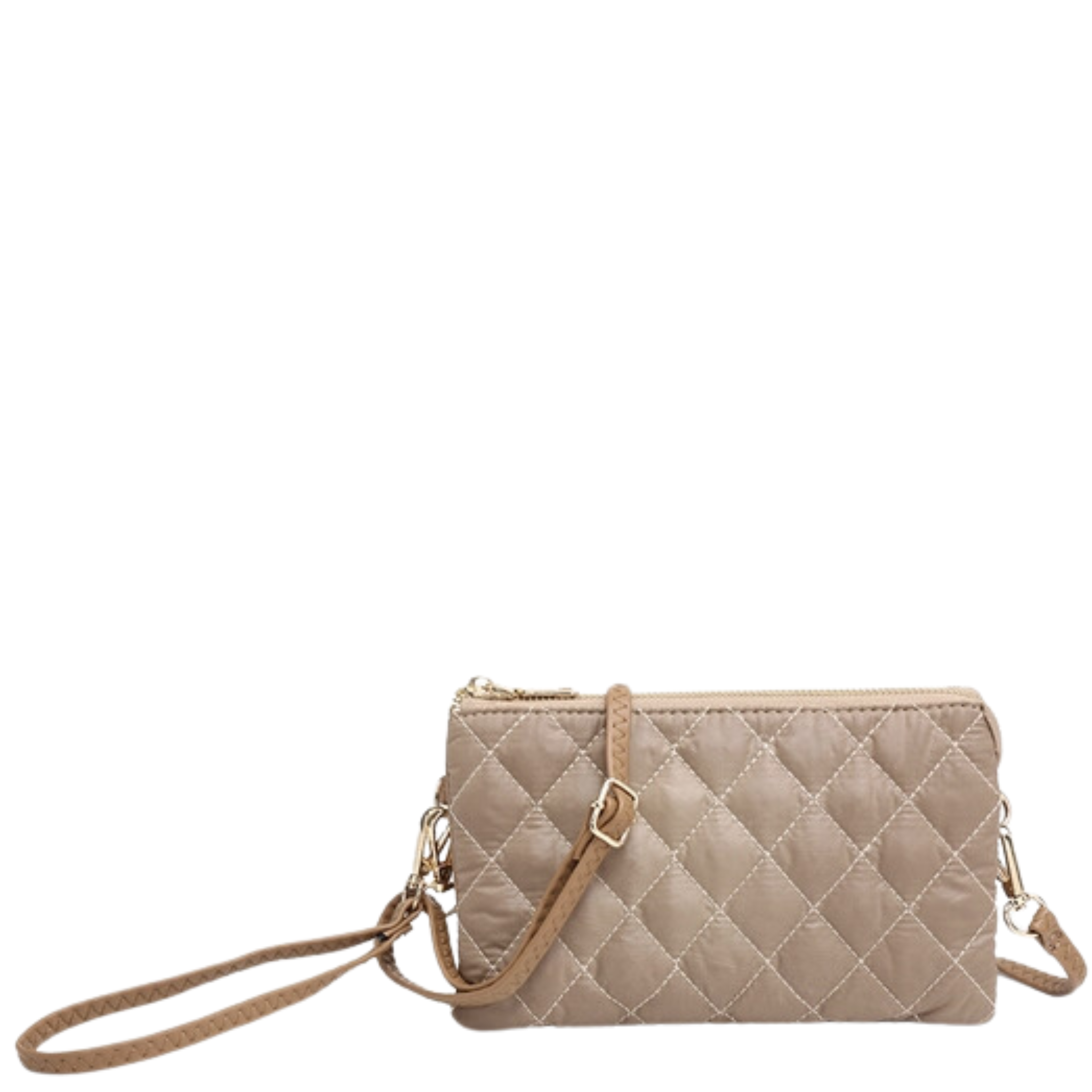 Riley Puffer 3 Compartment Crossbody/Wristlet