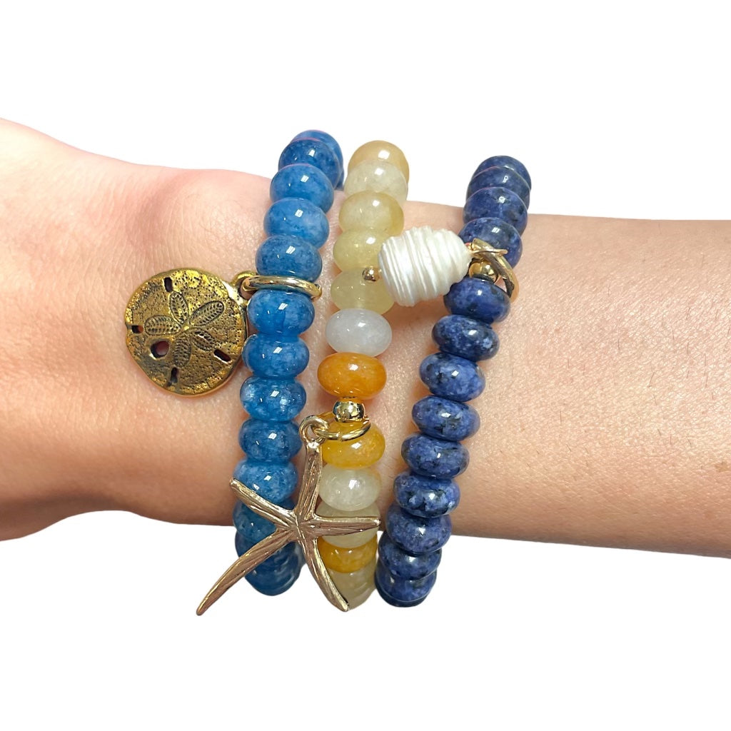 Sea Goddess Gemstone Bracelets