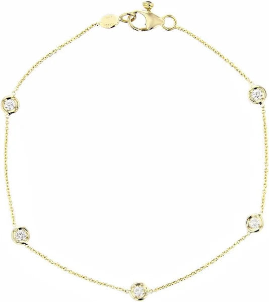 Diamond Hole Bracelet by Private Label Jewelry featuring unique diamond cutouts in a sleek design.