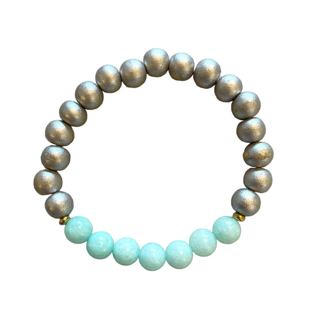 Amazonite Healing Crystal Bracelets