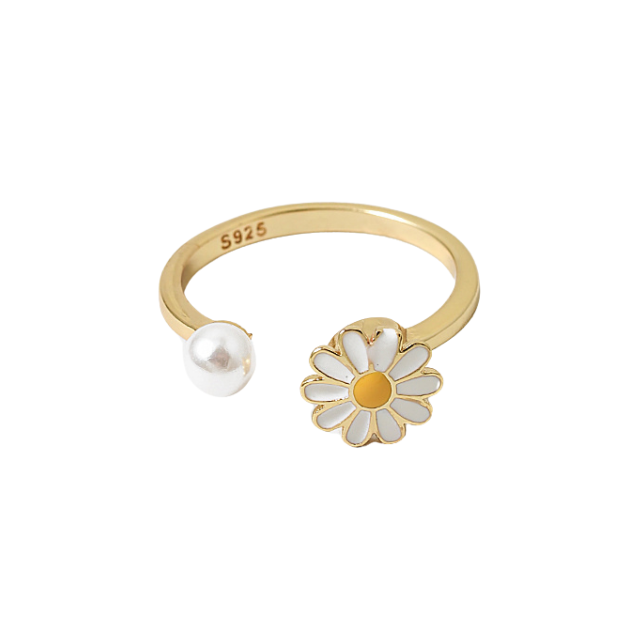 Daisy & Pearl Ring