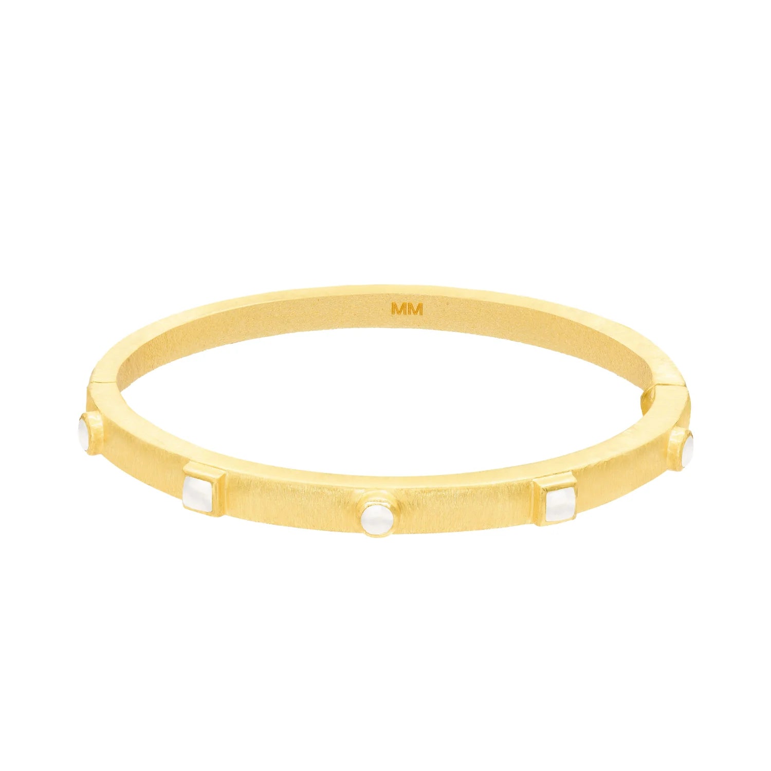 Marcia Moran Kota hinge bracelet featuring a sleek design and elegant finish, perfect for everyday wear.
