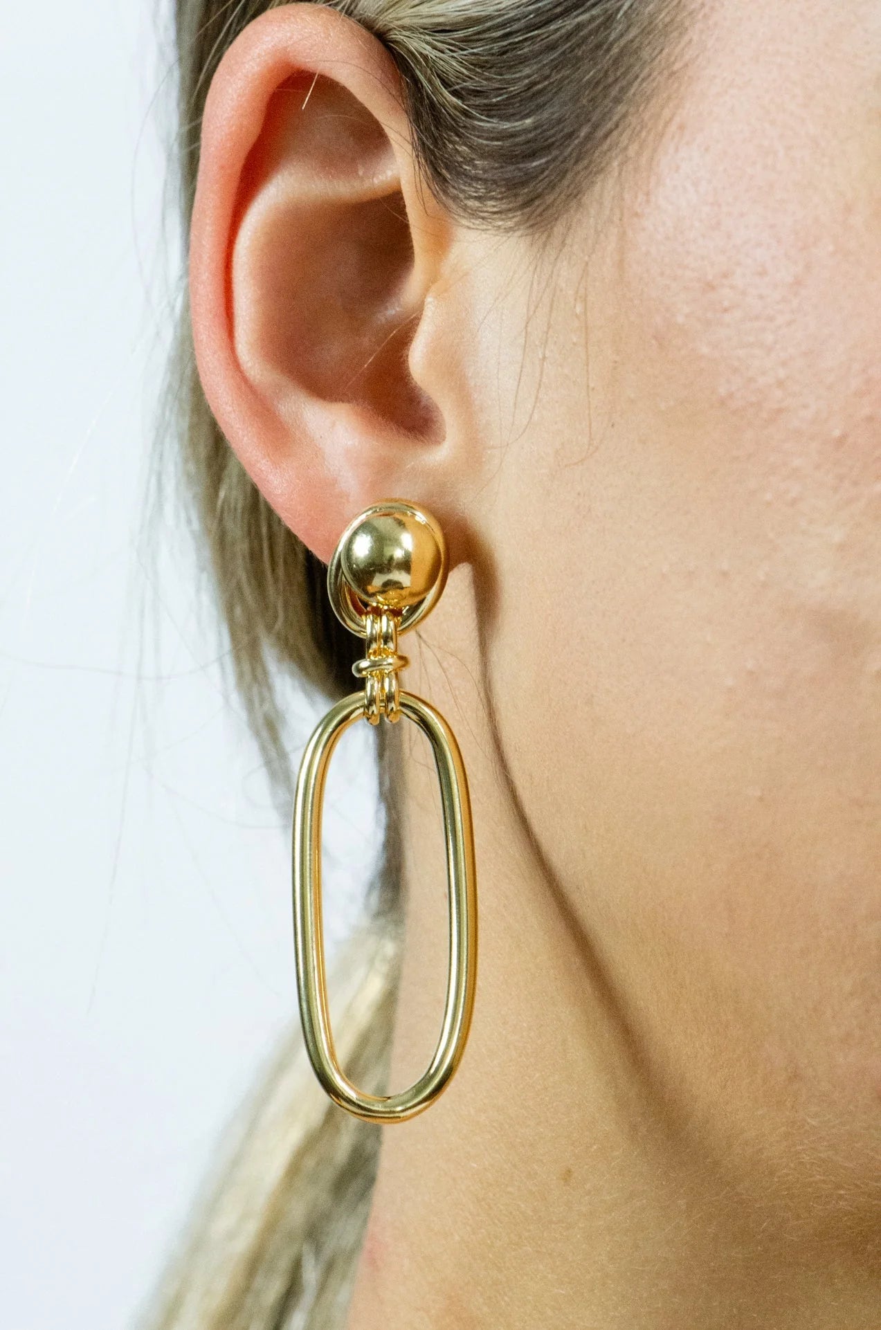Marcia Moran Thalia Drop Earrings featuring elegant, dangling design with a sleek, modern style and polished finish.