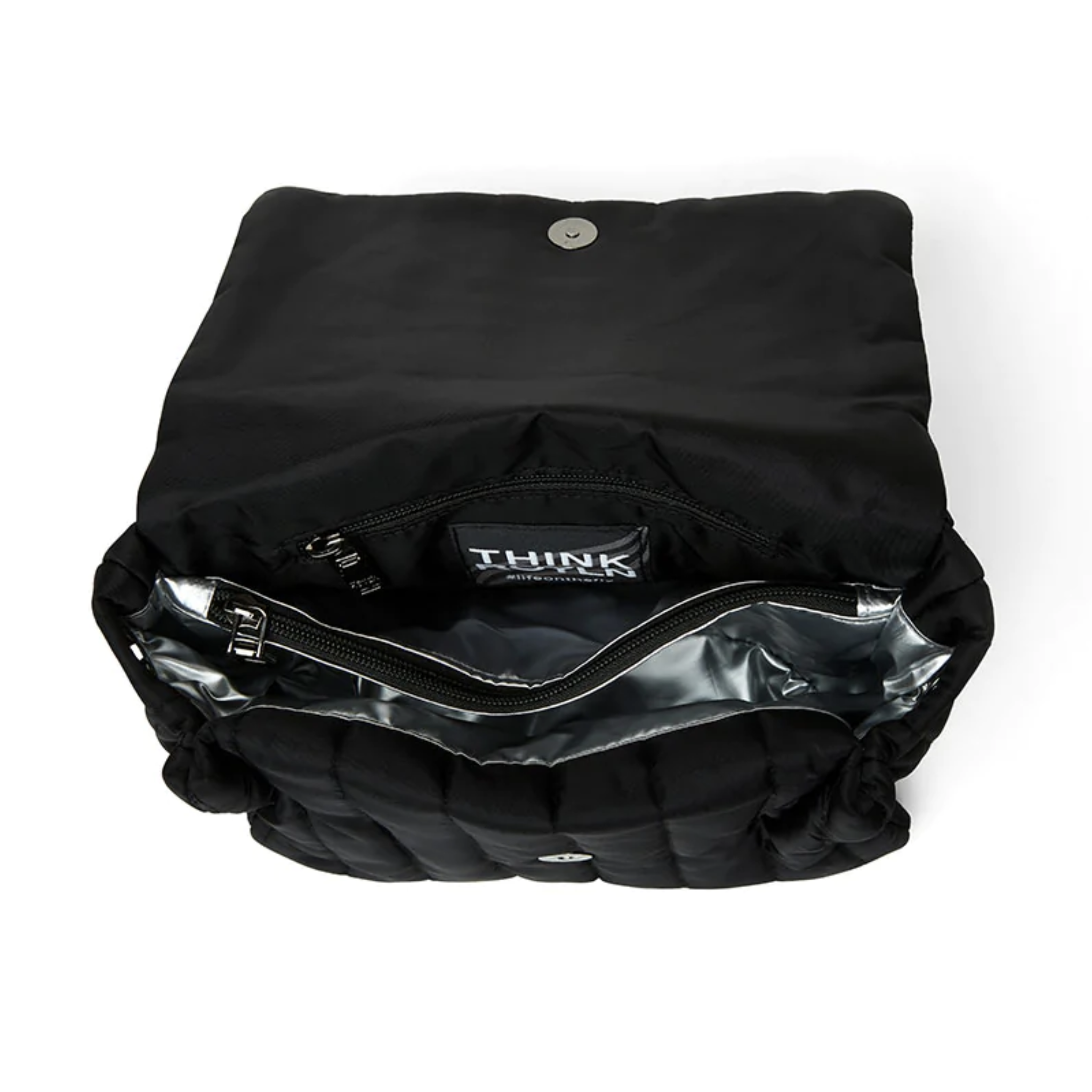 Think Royln Bar Bag in stylish design, featuring a sleek silhouette and functional strap for versatile carrying options.